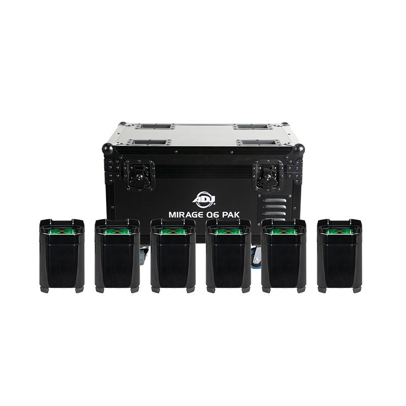 ADJ Mirage Q6 Pak Black (rozbalené)