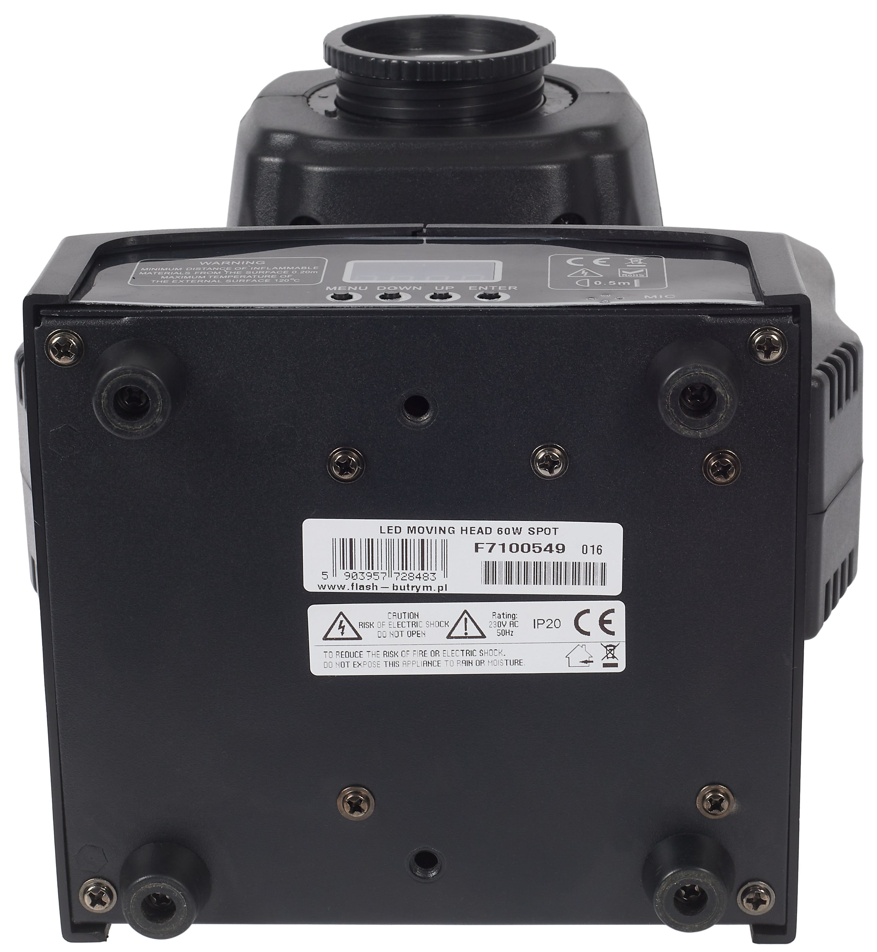 Flash LED MOVING HEAD 60W SPOT (obrázek 8)
