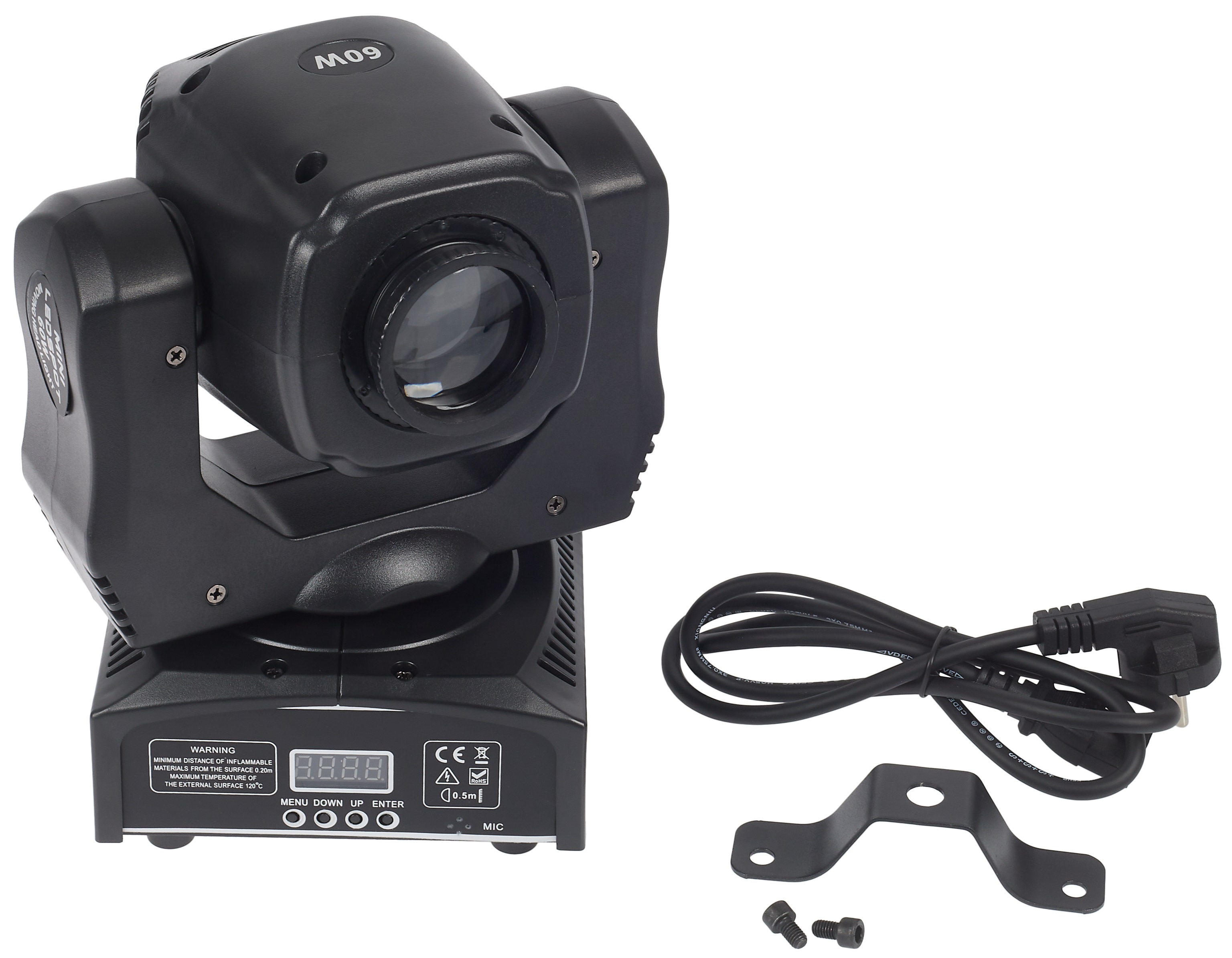 Flash LED MOVING HEAD 60W SPOT (obrázek 9)