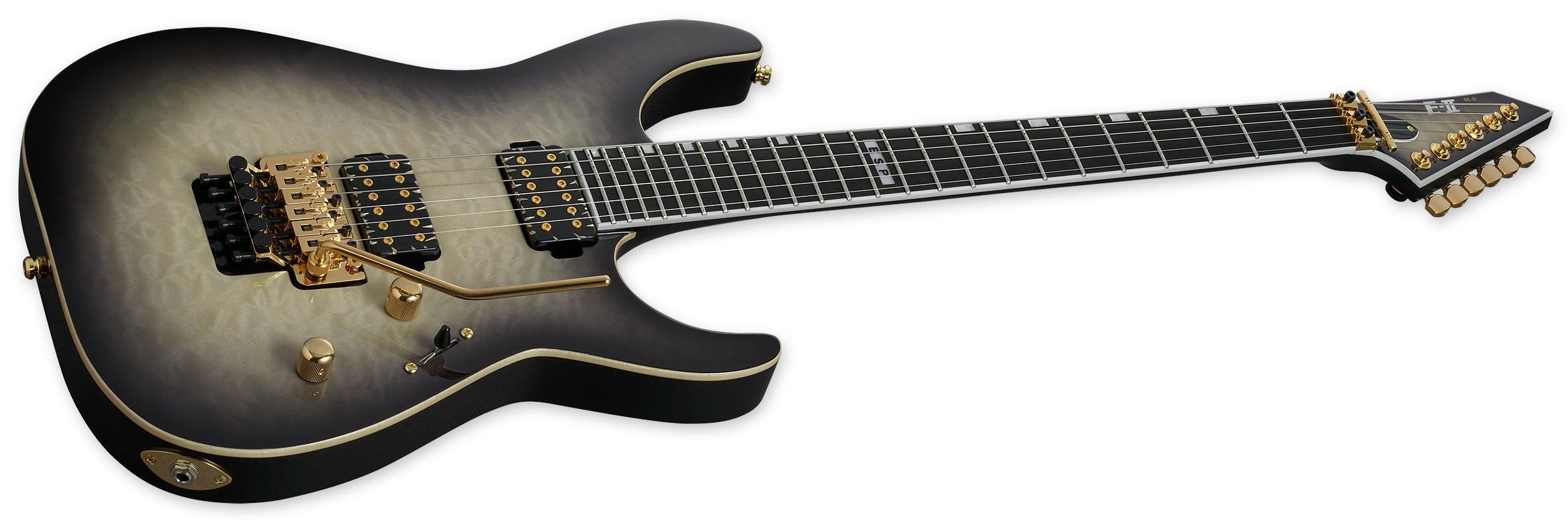 ESP E-II M-II QM Black Natural Burst (obrázek 3)