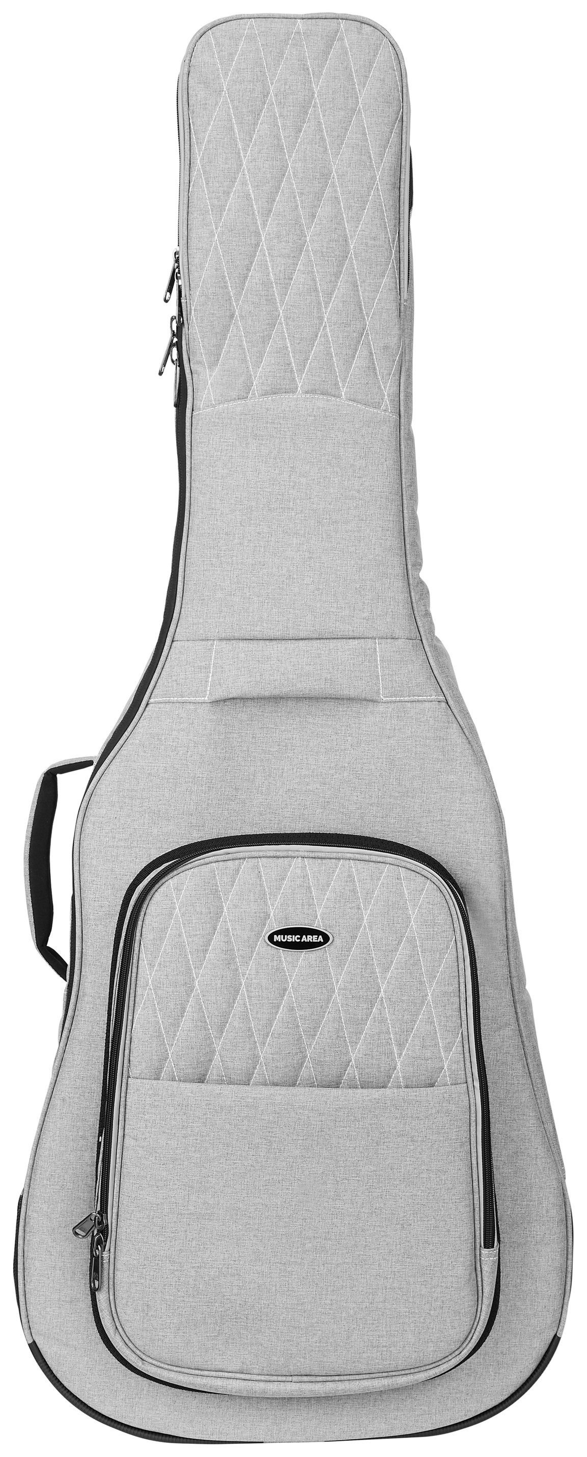 Levně Music Area TANG30 Classical Guitar Case Gray