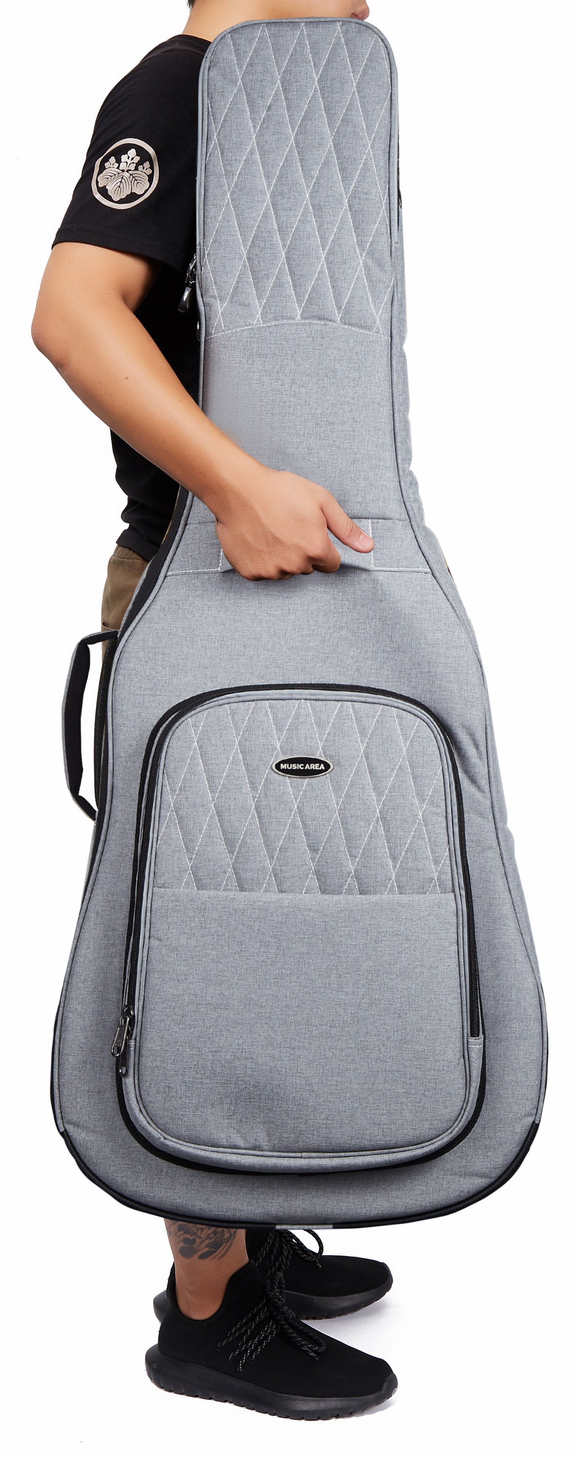 Music Area TANG30 Classical Guitar Case Gray (obrázek 19)