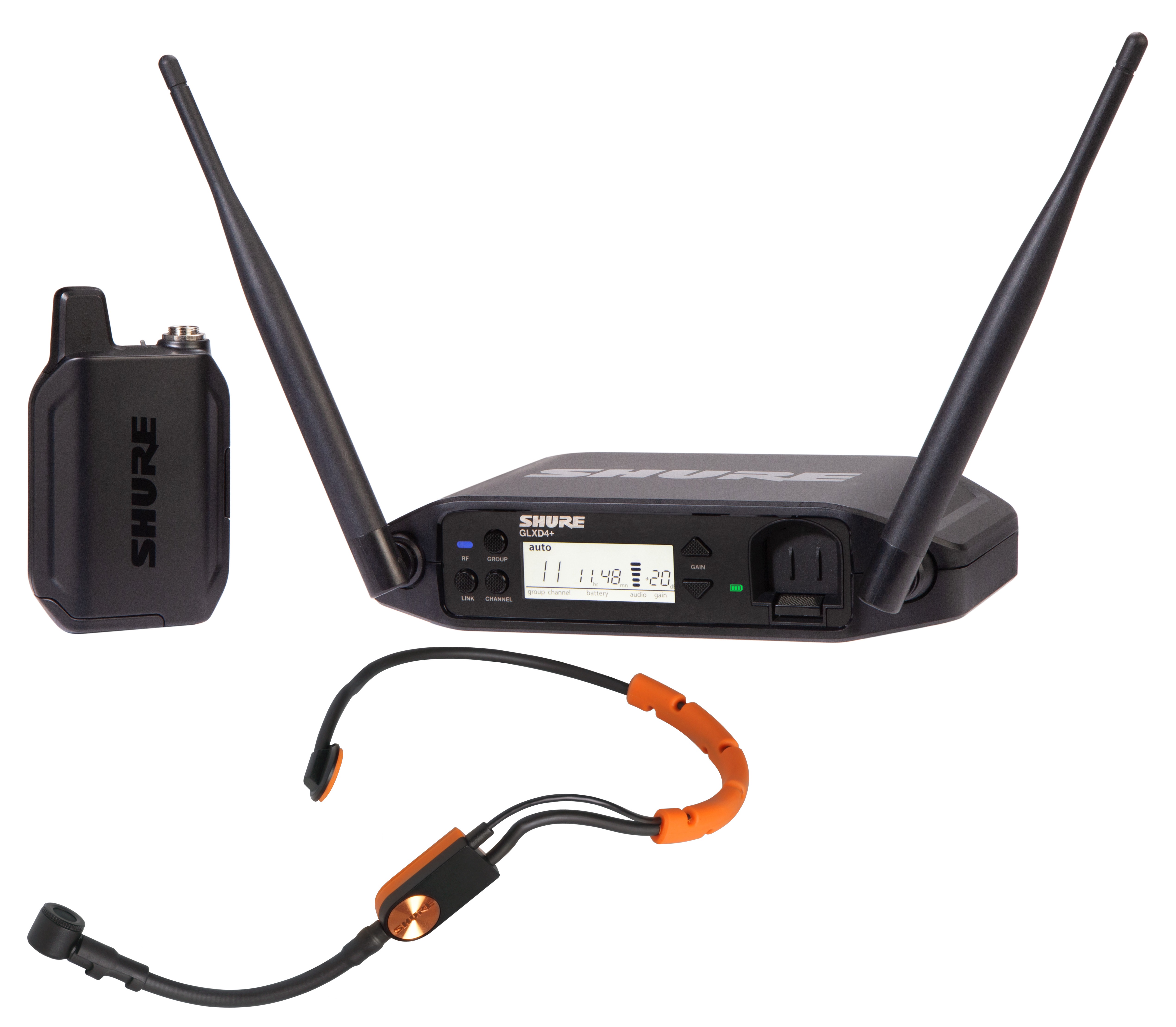 Levně Shure GLXD14+ HEADSET SYSTEM W/SM31