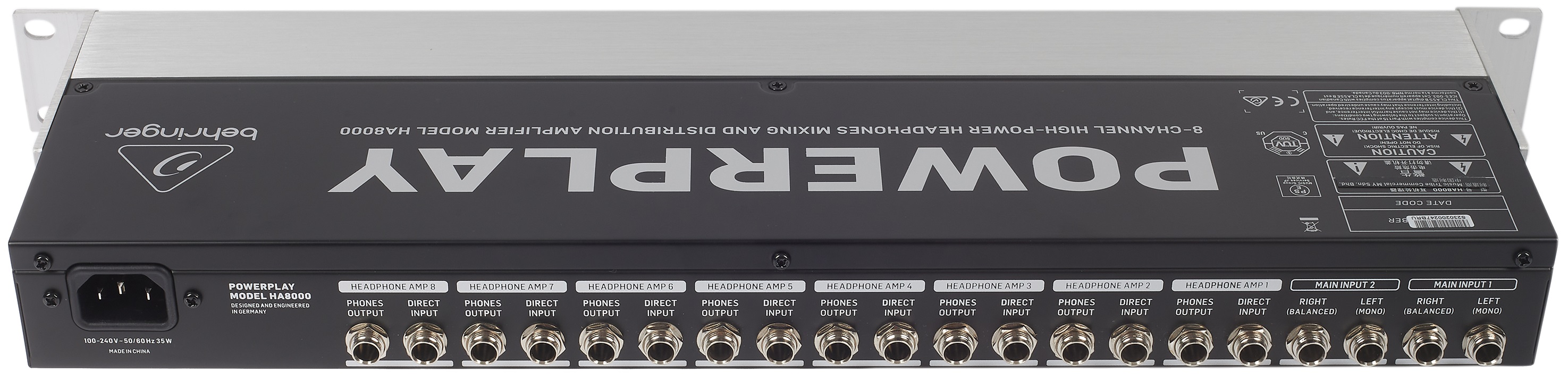 Behringer HA8000 V2 (obrázek 4)