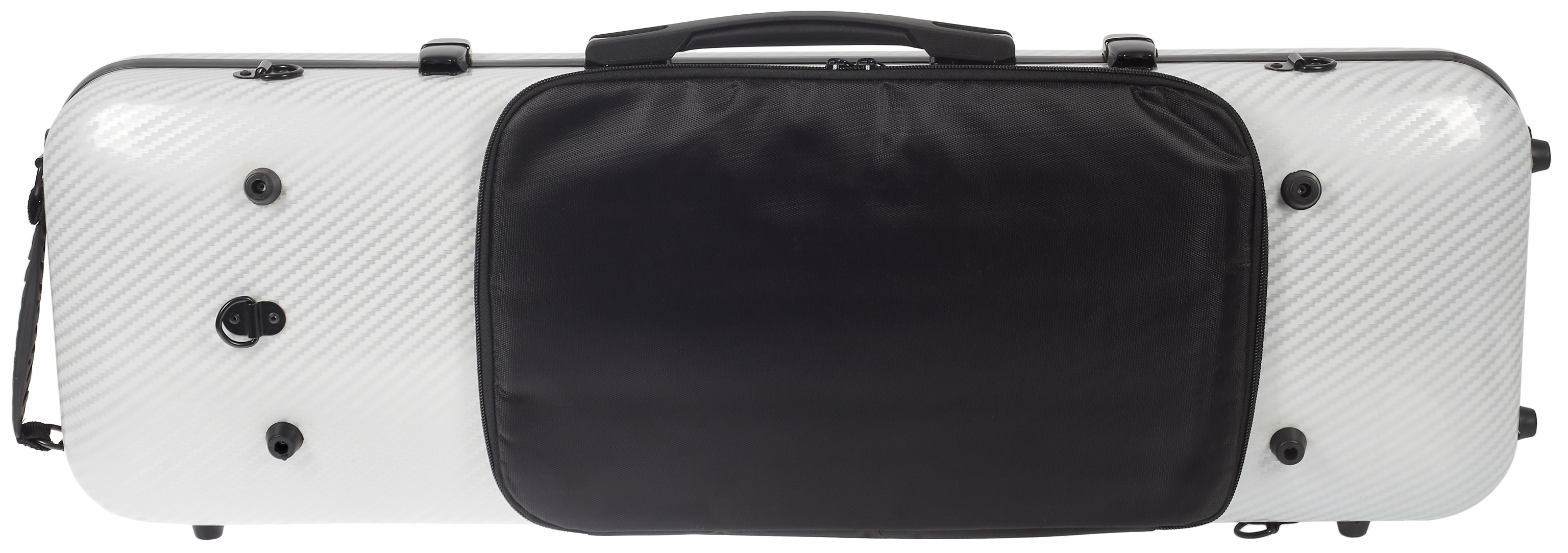 Bacio Instruments Fiber Composite Violin Oblong Case WMBB WH (obrázek 5)