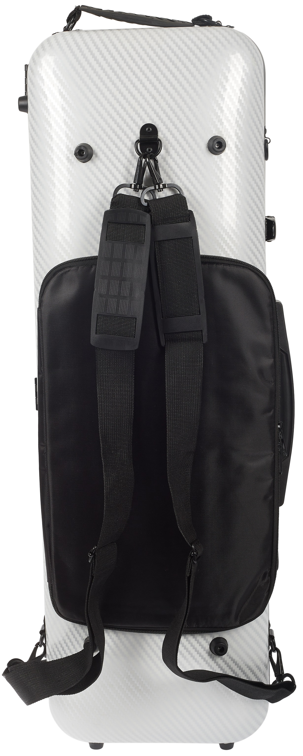 Bacio Instruments Fiber Composite Violin Oblong Case WMBB WH (obrázek 6)