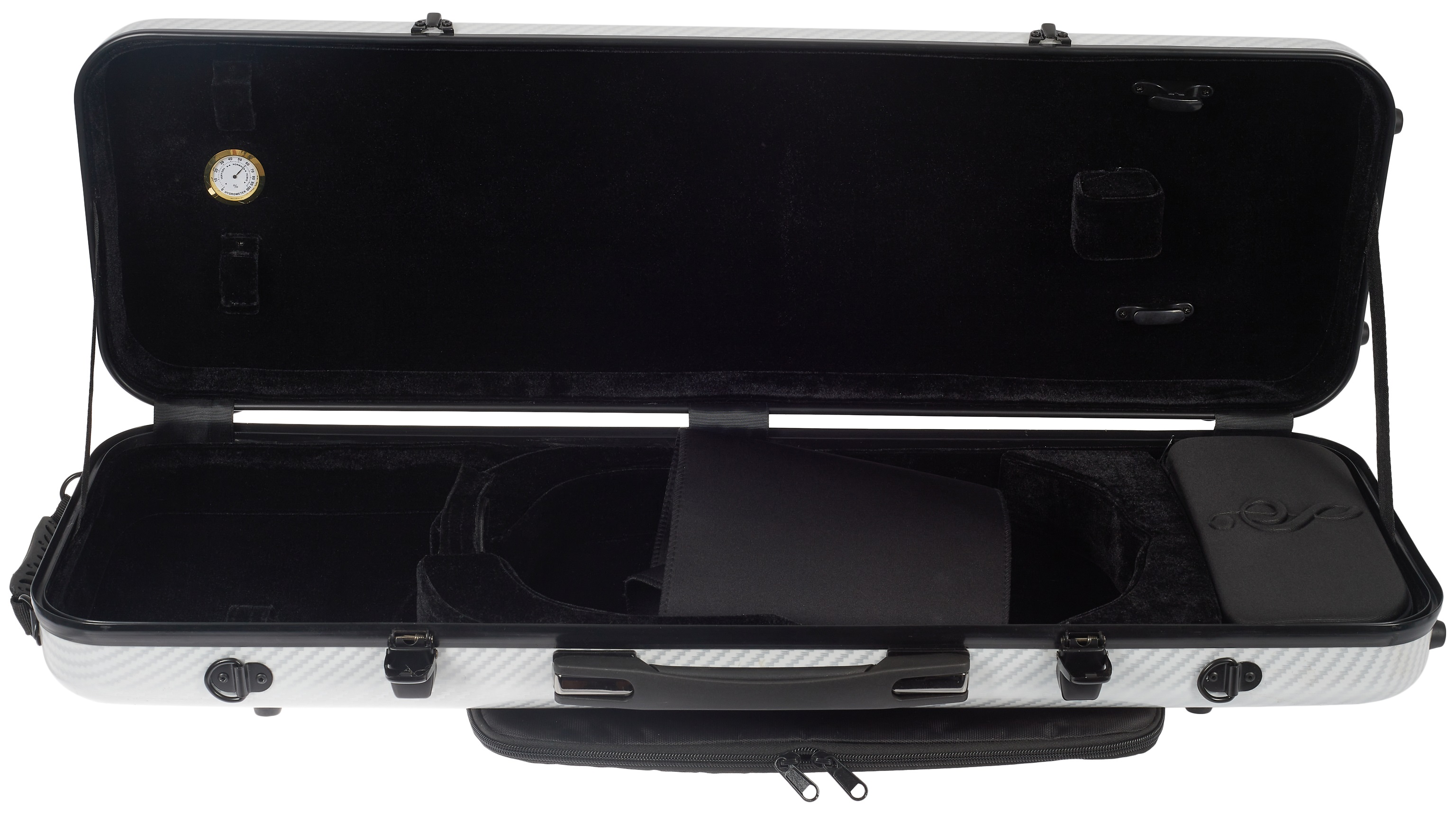 Bacio Instruments Fiber Composite Violin Oblong Case WMBB WH (obrázek 8)