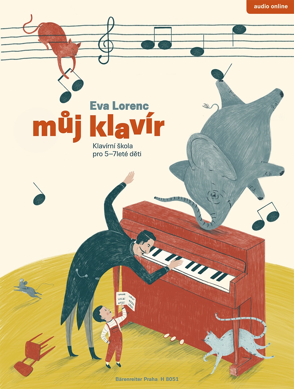 Levně KN Lorenc Eva, Můj klavír, Klavírní škola pro 5–7leté děti