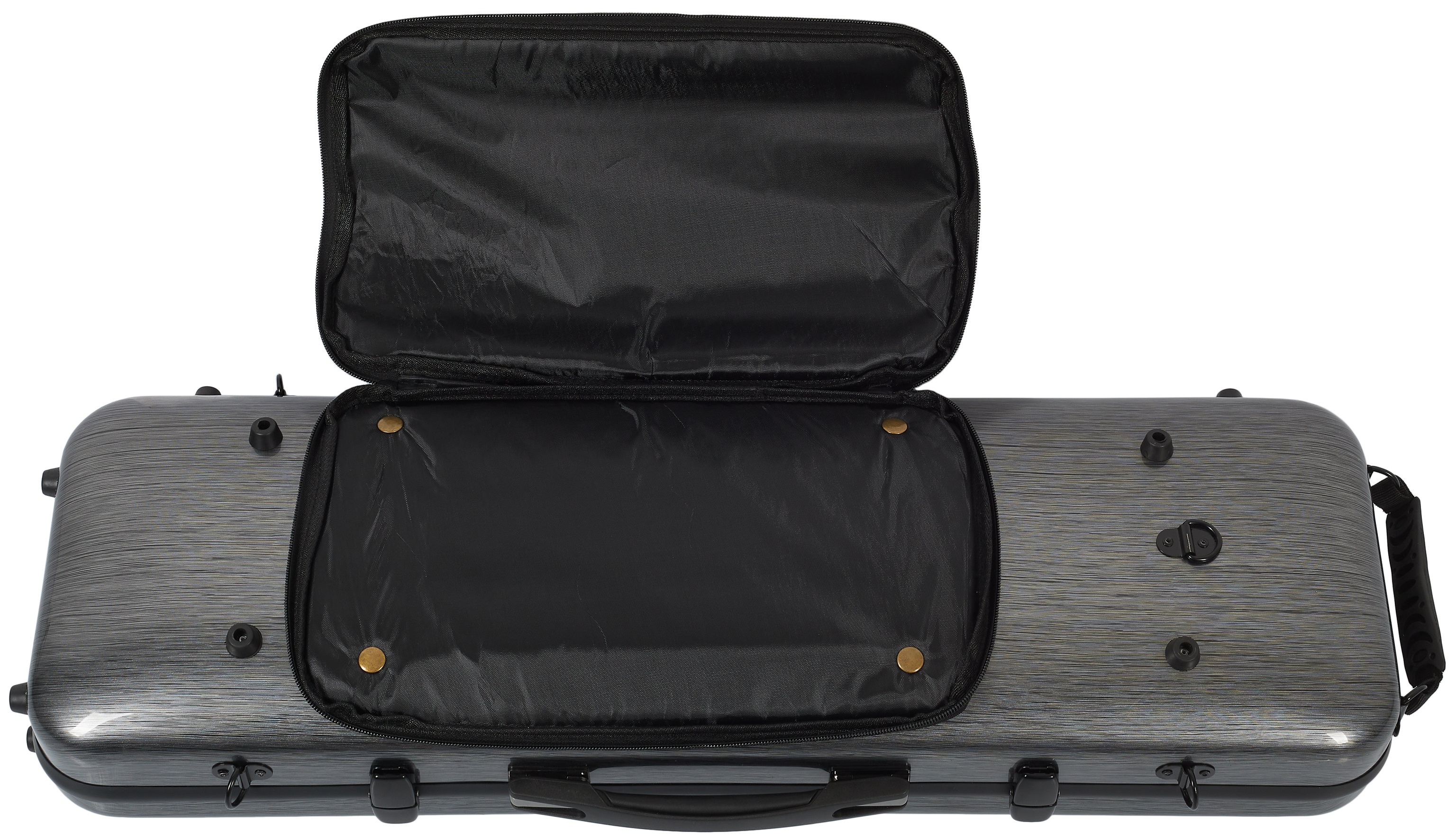 Bacio Instruments Fiber Composite Violin Oblong Case WMBB BK (obrázek 7)