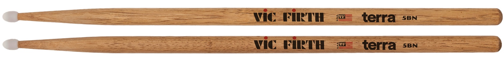 Levně Vic Firth 5BTN American Classic® Terra Series Drumsticks, Nylon Tip