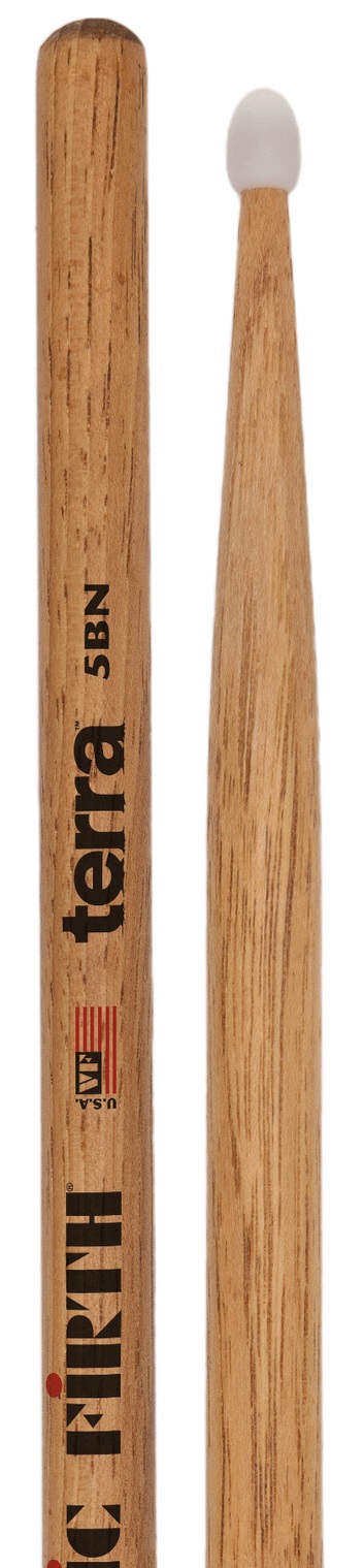 Vic Firth 5BTN American Classic® Terra Series Drumsticks, Nylon Tip (obrázek 3)