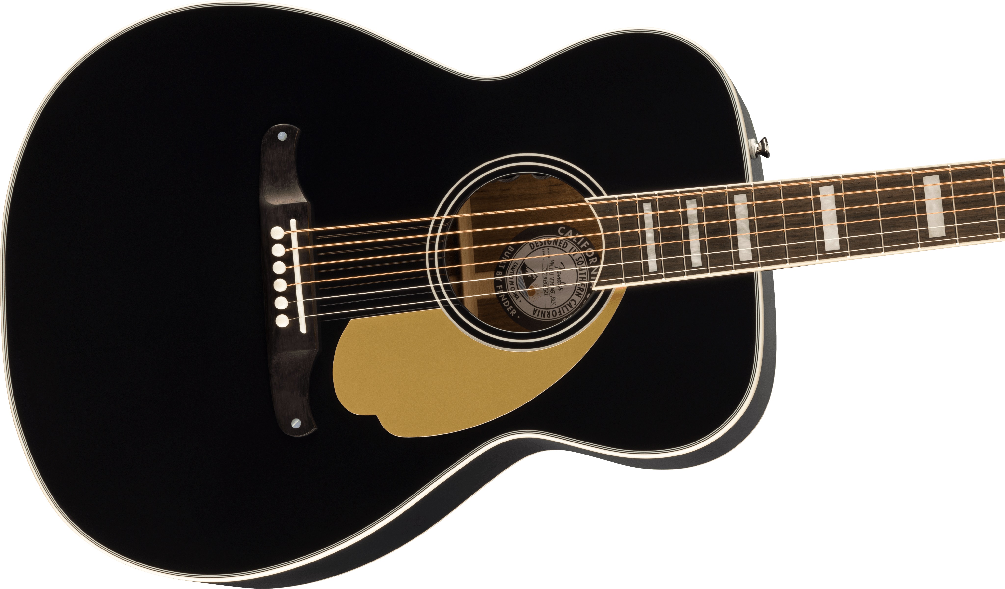 Fender Malibu Vintage BLK (obrázek 3)
