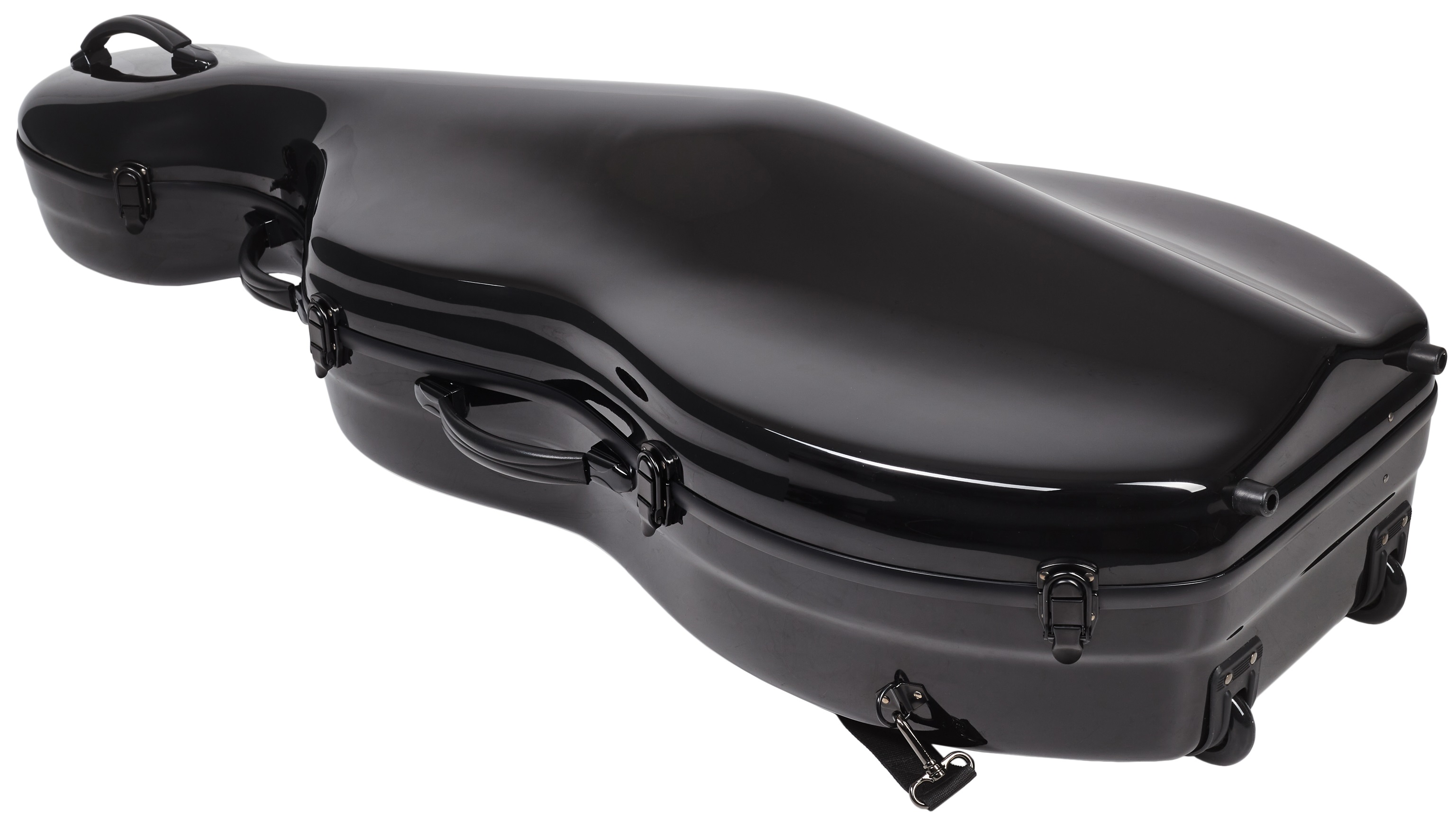 Bacio Instruments Fiberglass Cello Case BK 4/4 (obrázek 3)