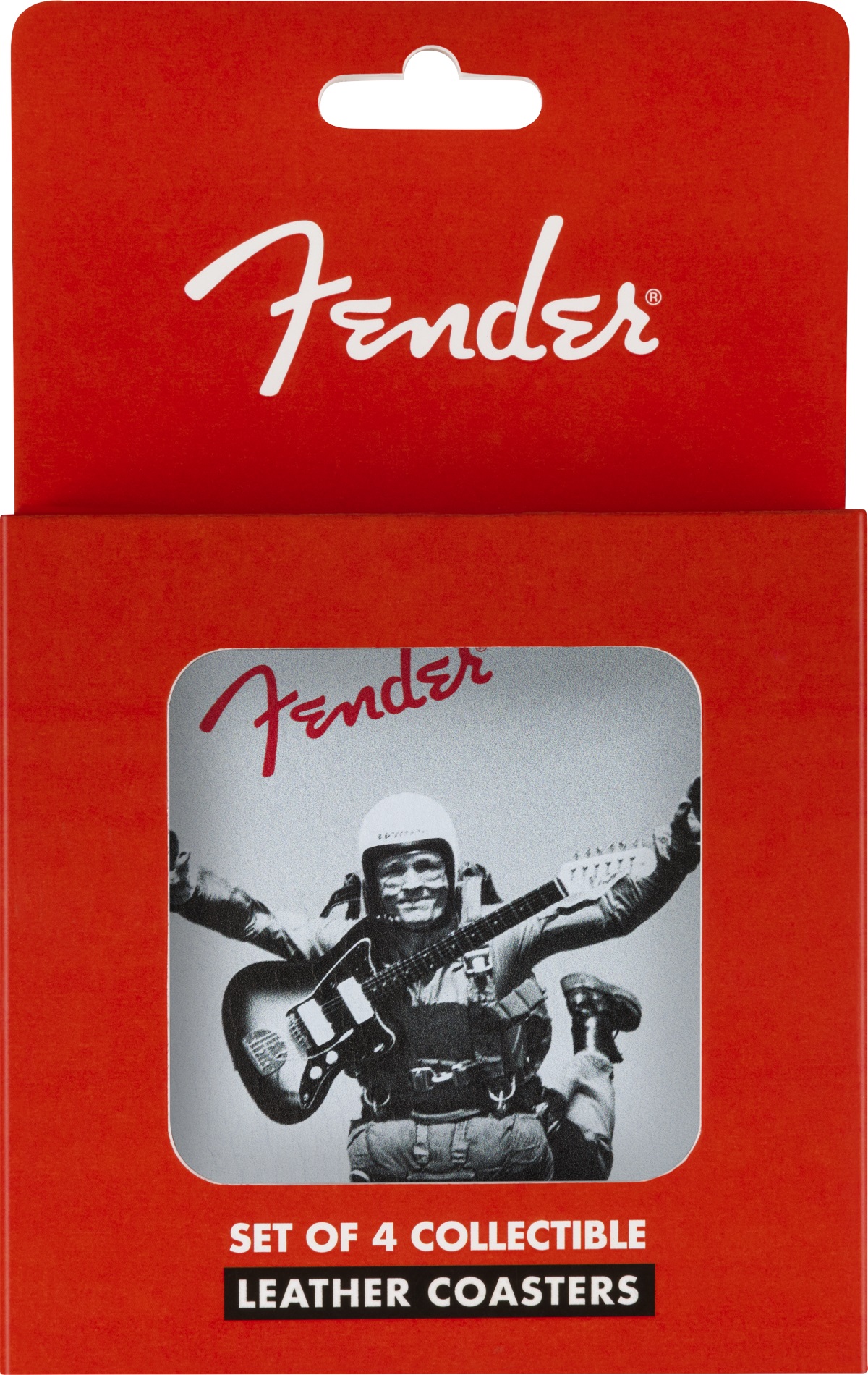 Levně Fender Vintage Ads 4-Pk Coaster Set Black and White