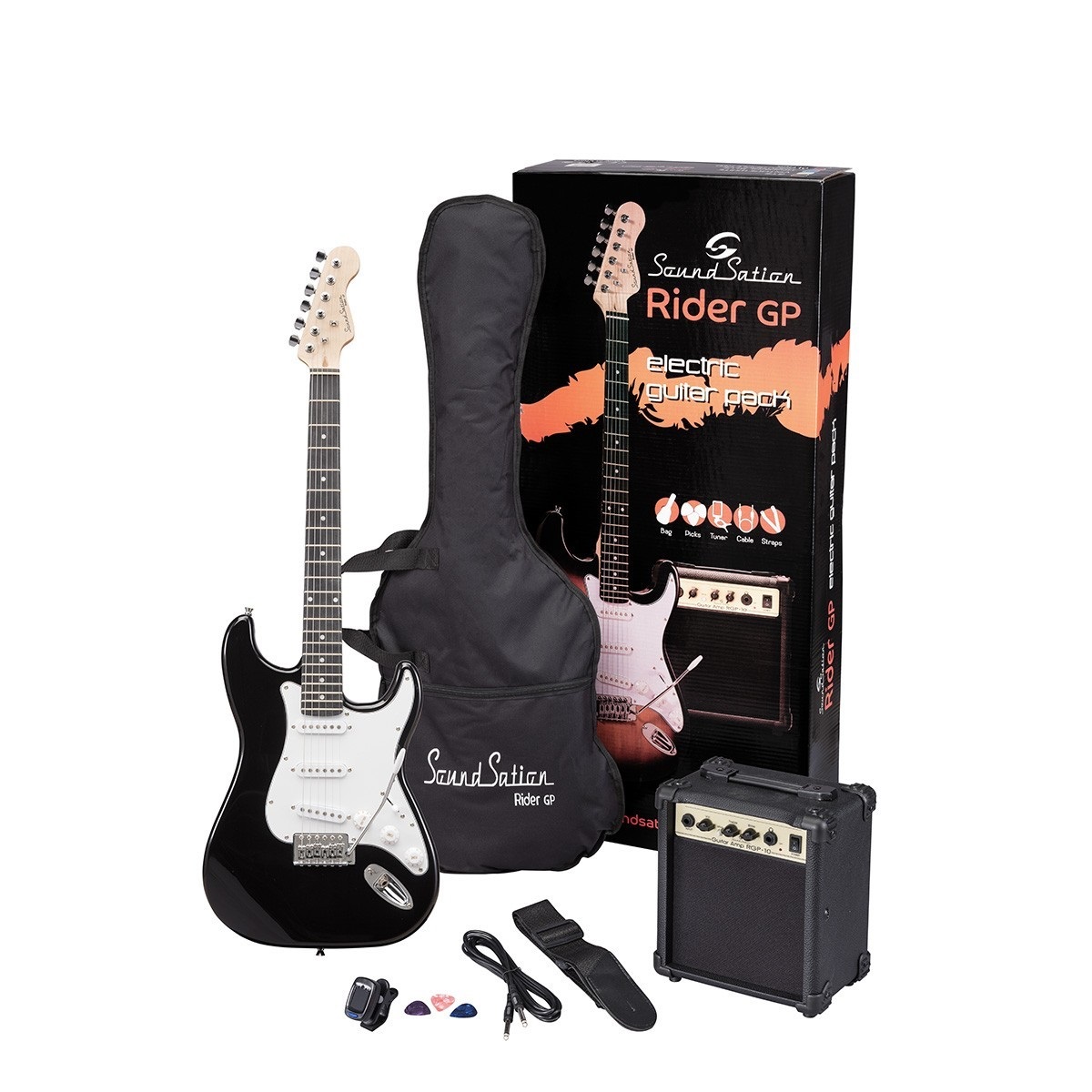 Levně Soundsation Rider GP BK