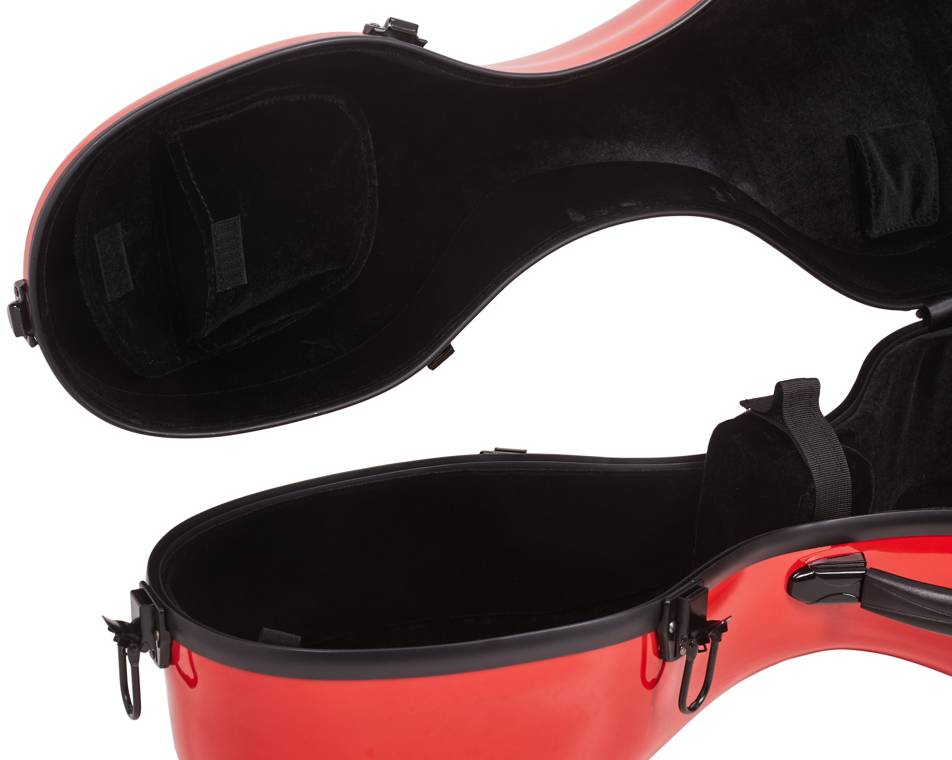 Bacio Instruments Fiberglass Cello Case RD 4/4 (obrázek 7)