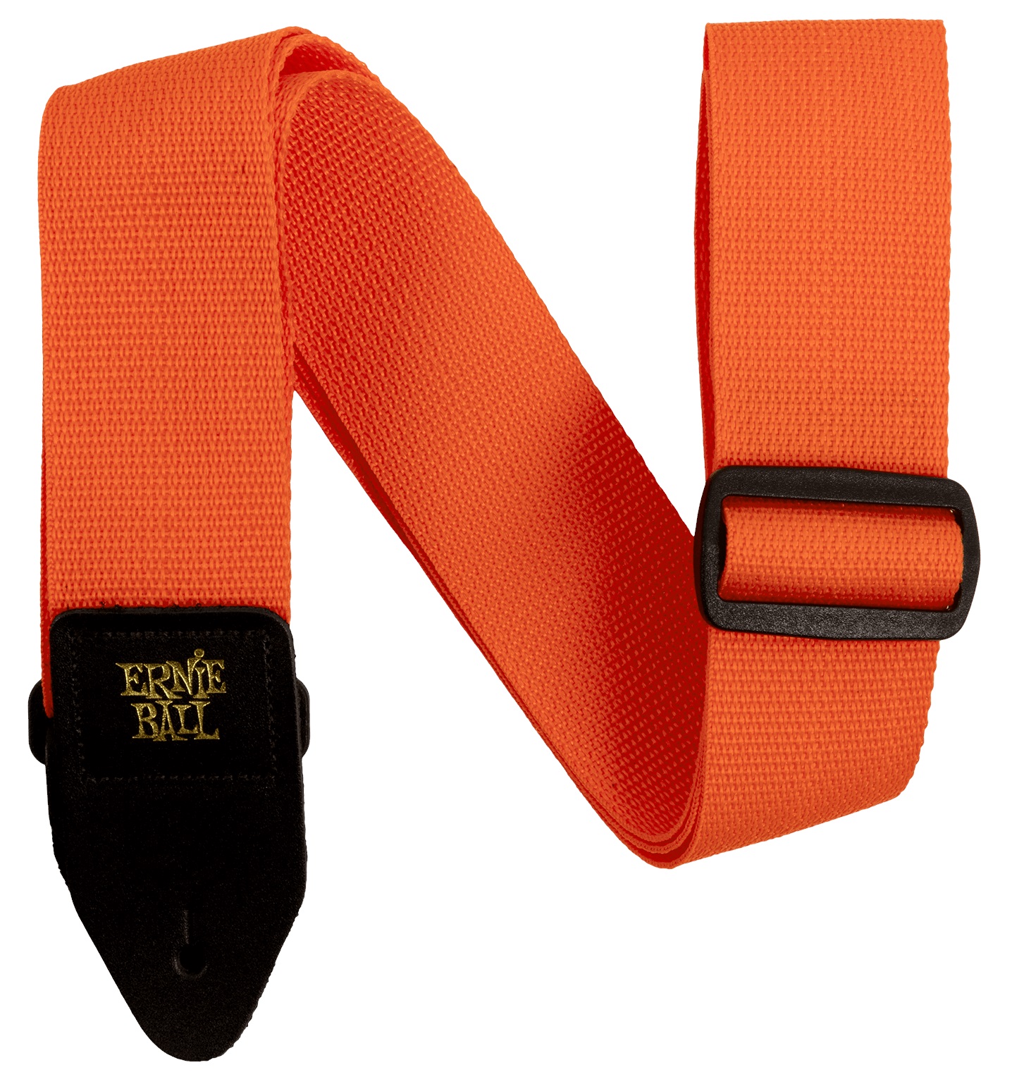 Levně Ernie Ball Polypro Strap Orange & Black