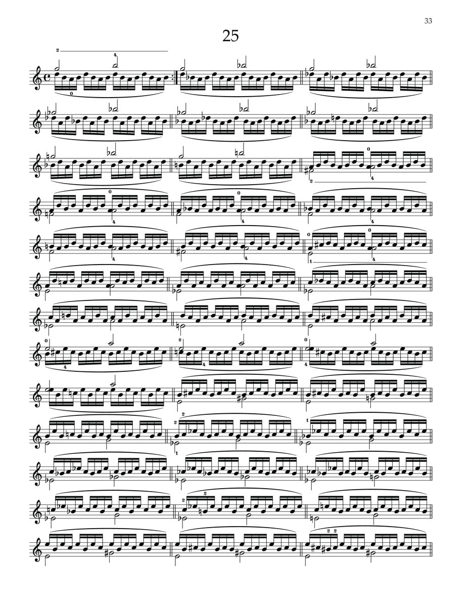 KN Otakar Ševčík - Škola houslové techniky op. 1, sešit 1, 1. poloha (obrázek 7)