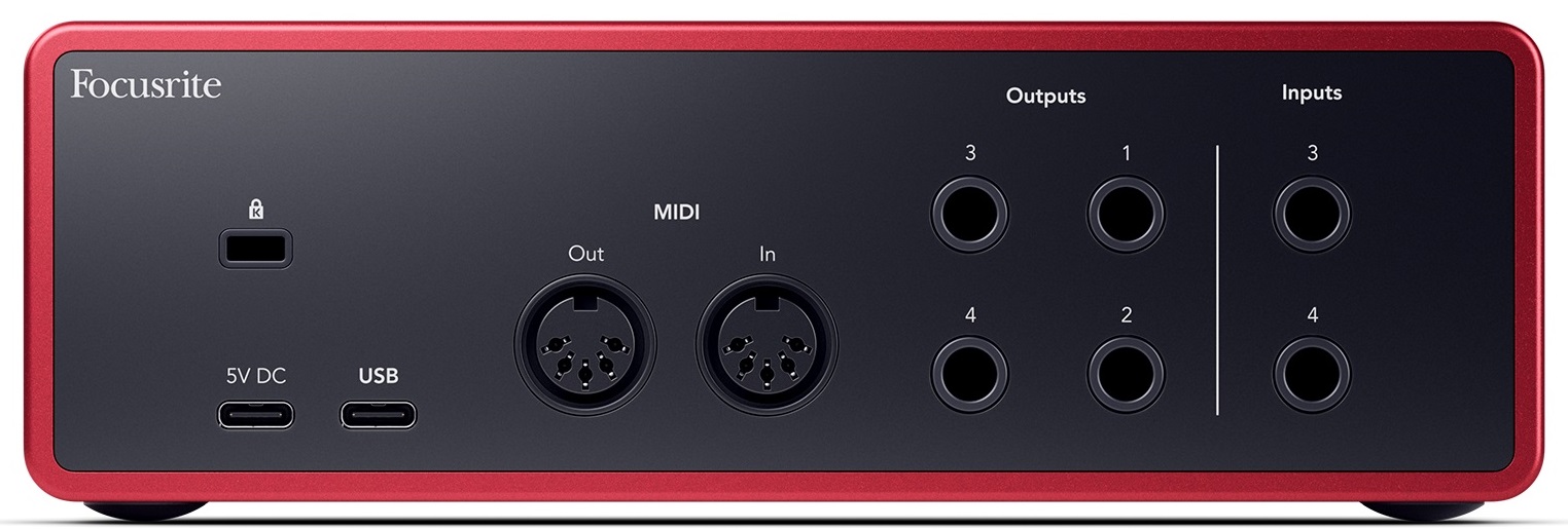 Focusrite Scarlett 4i4 4th Gen (obrázek 5)
