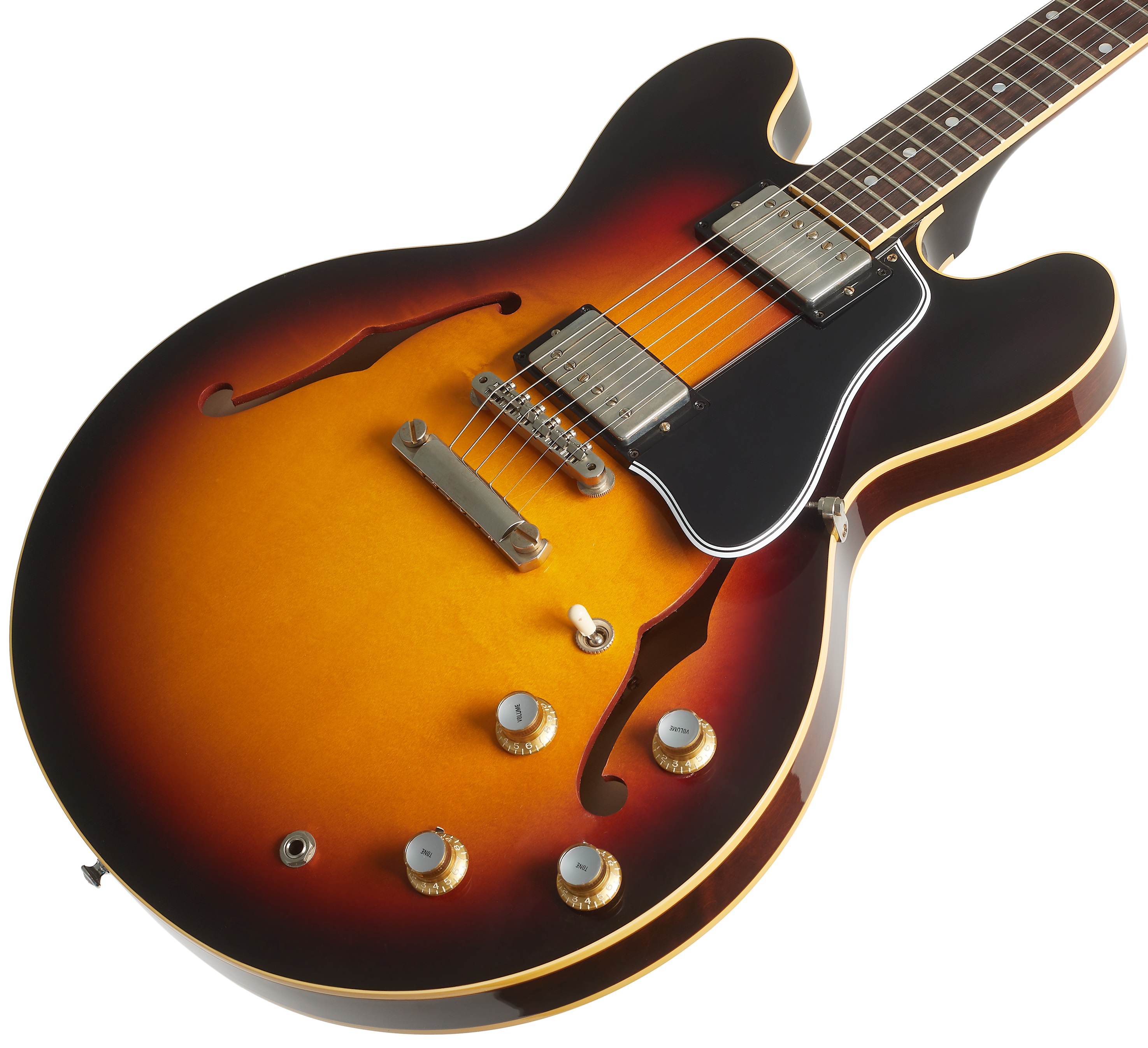 Gibson Custom 1961 ES-335 Reissue VOS Vintage Burst (obrázek 3)