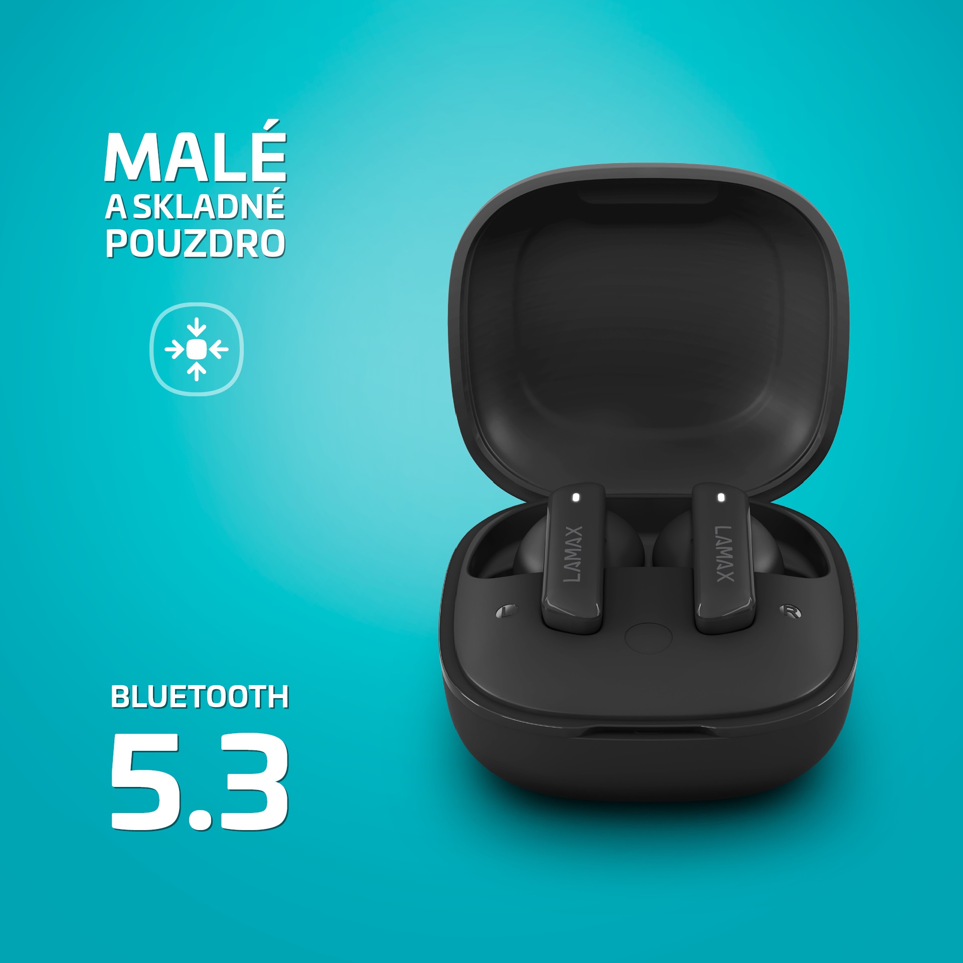 LAMAX Clips1 ANC Black (rozbalené) (obrázek 5)