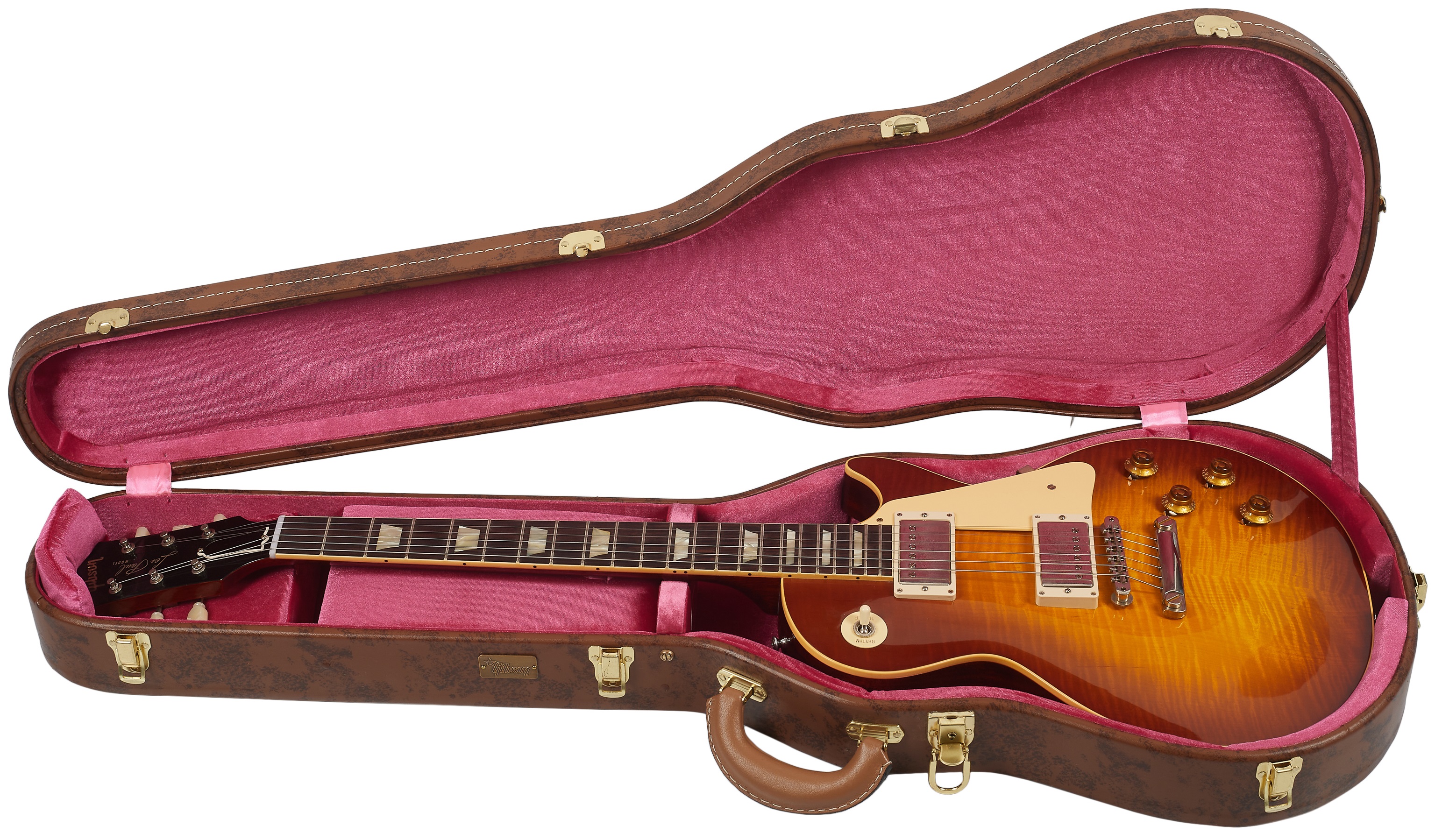 Gibson Custom 1959 Les Paul Standard Reissue VOS Iced Tea Burst (obrázek 6)