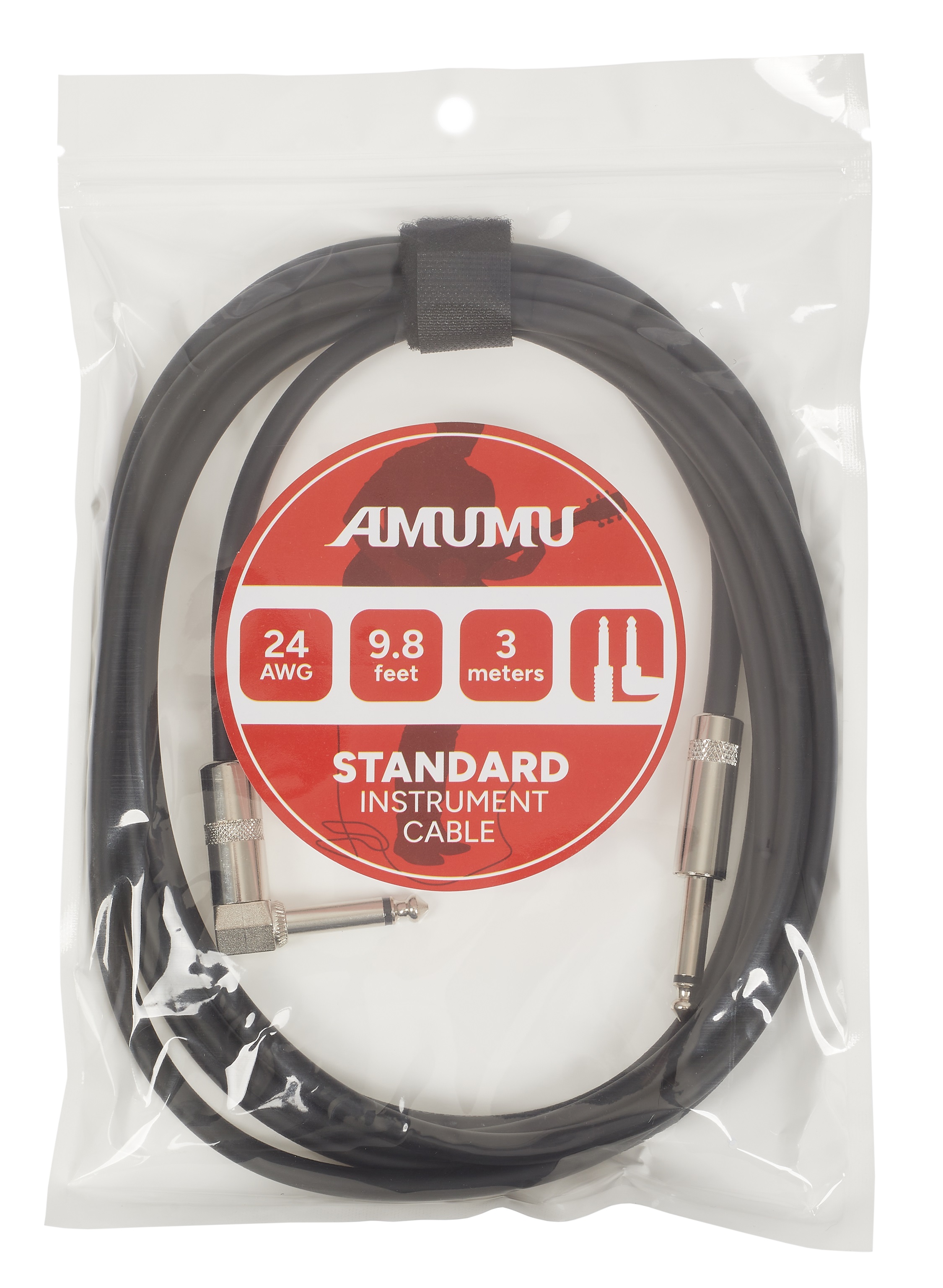Amumu Instrument Cable 3 m Angled (obrázek 4)