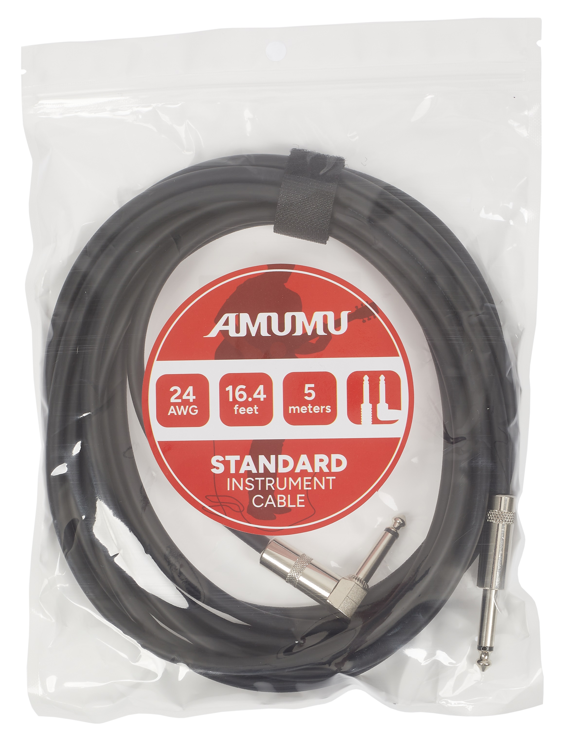 Amumu Instrument Cable 5 m Angled (obrázek 4)