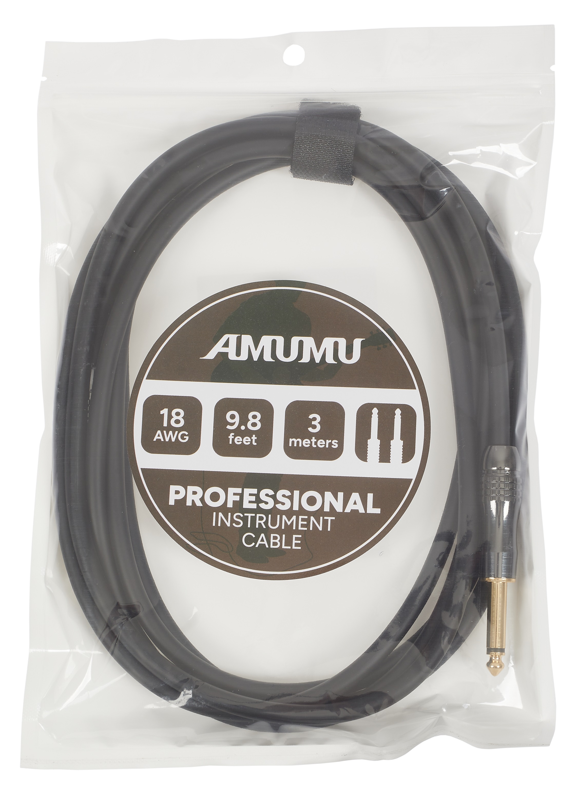 Amumu Premium Instrument Cable 3 m (obrázek 4)