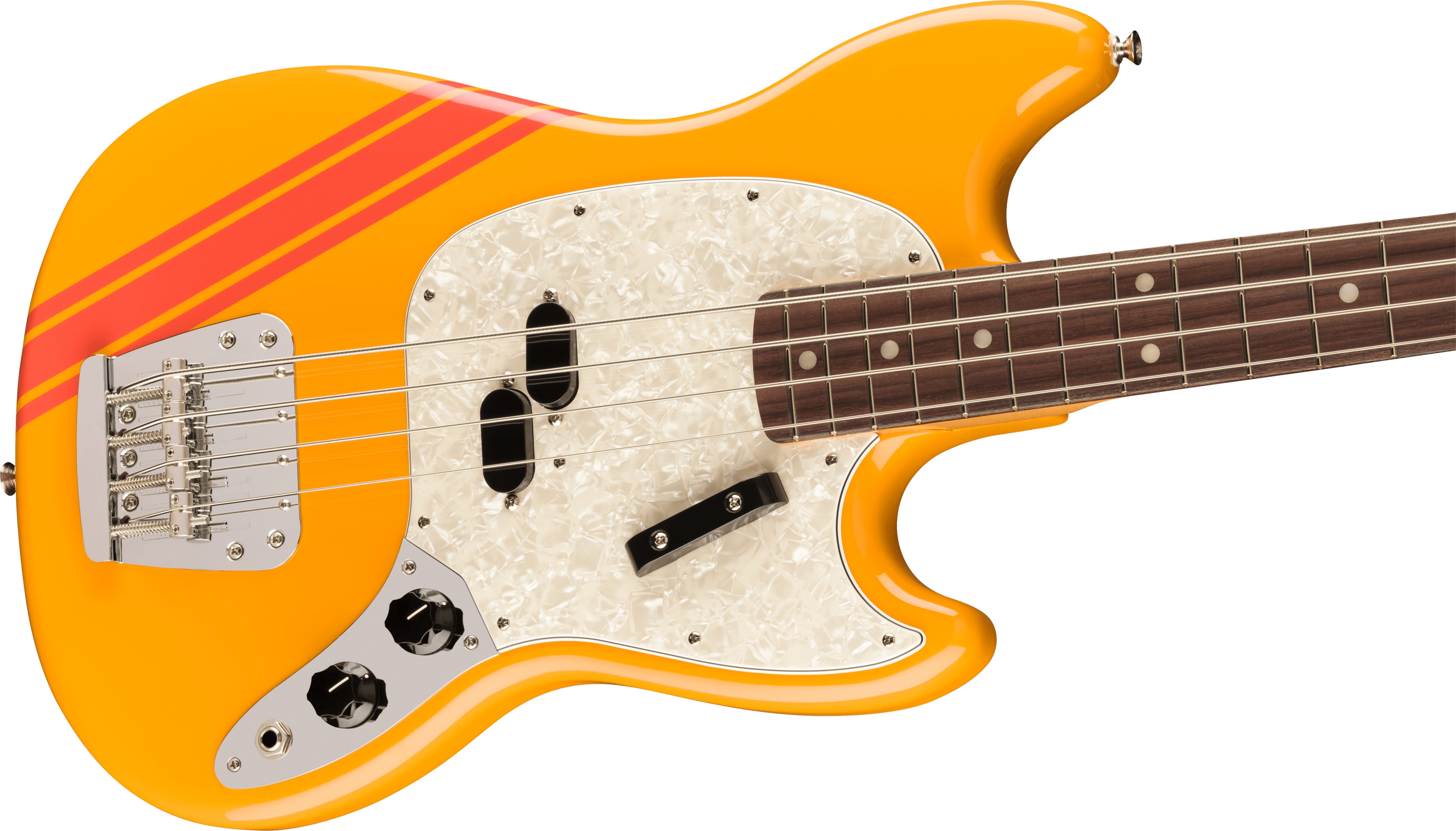 Fender Vintera II 70s Mustang Bass RW Competition Orange (obrázek 4)