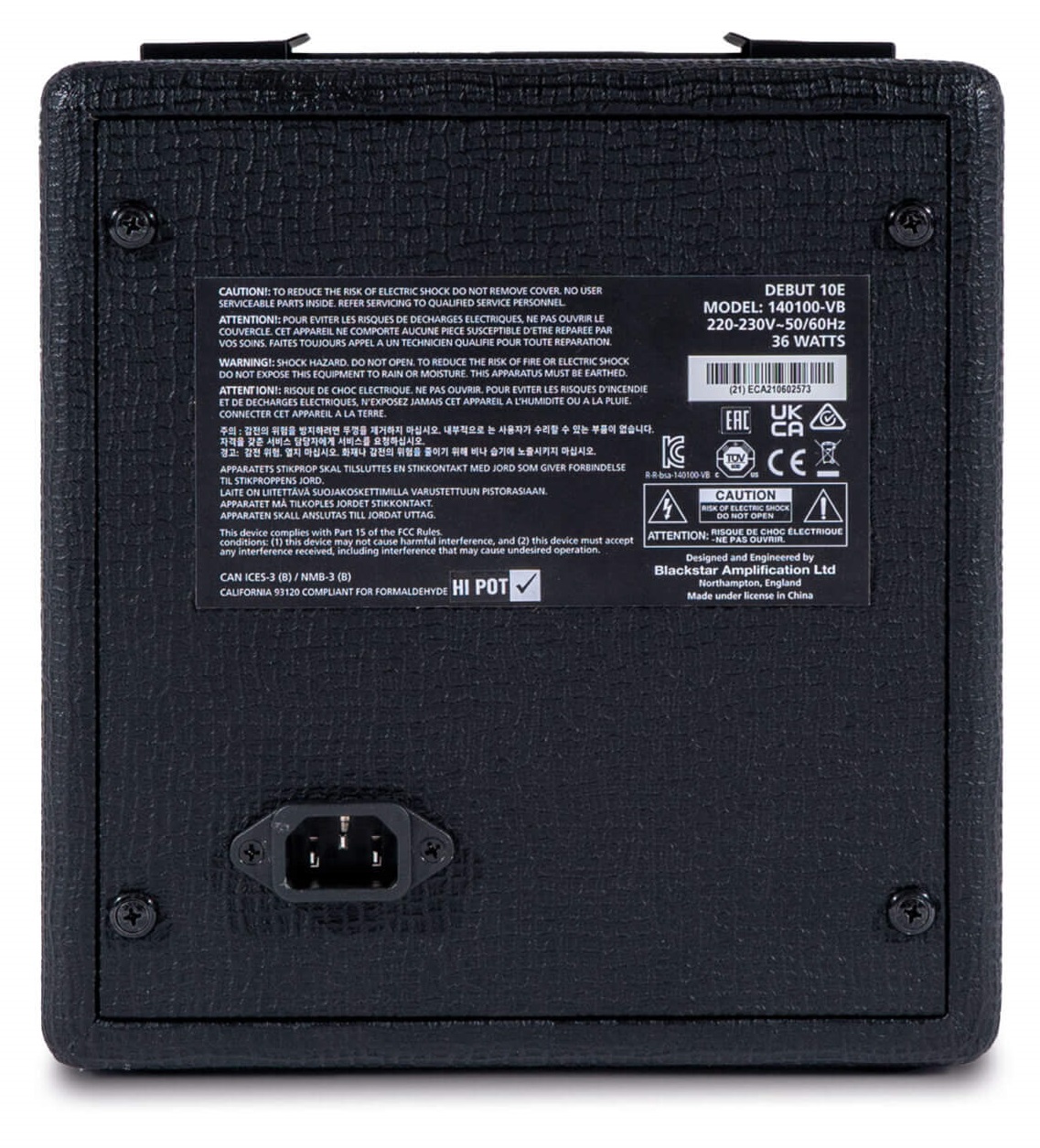 Blackstar Debut 10E Black (obrázek 4)