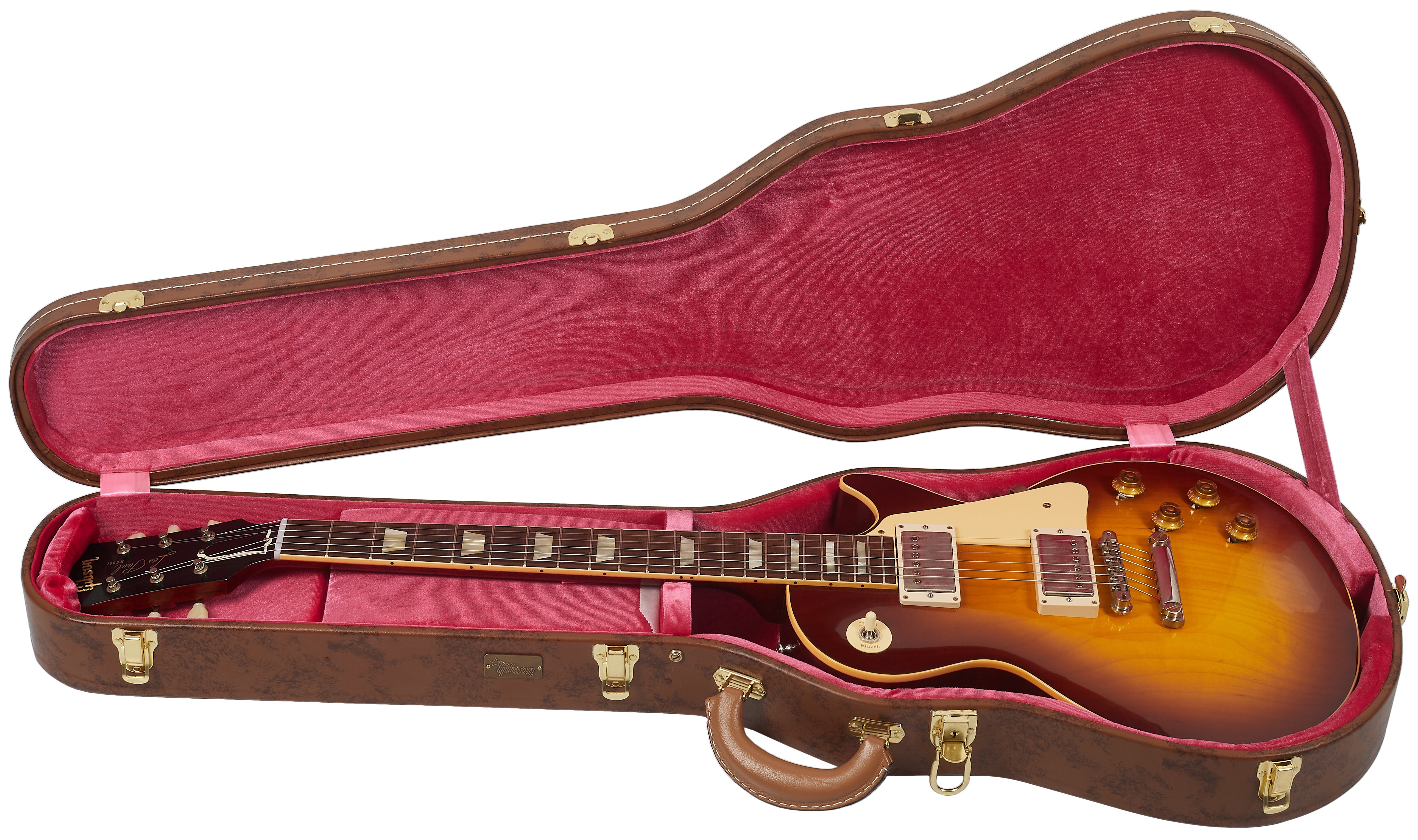 Gibson Custom 1958 Les Paul Standard Reissue VOS Iced Tea Burst (obrázek 5)