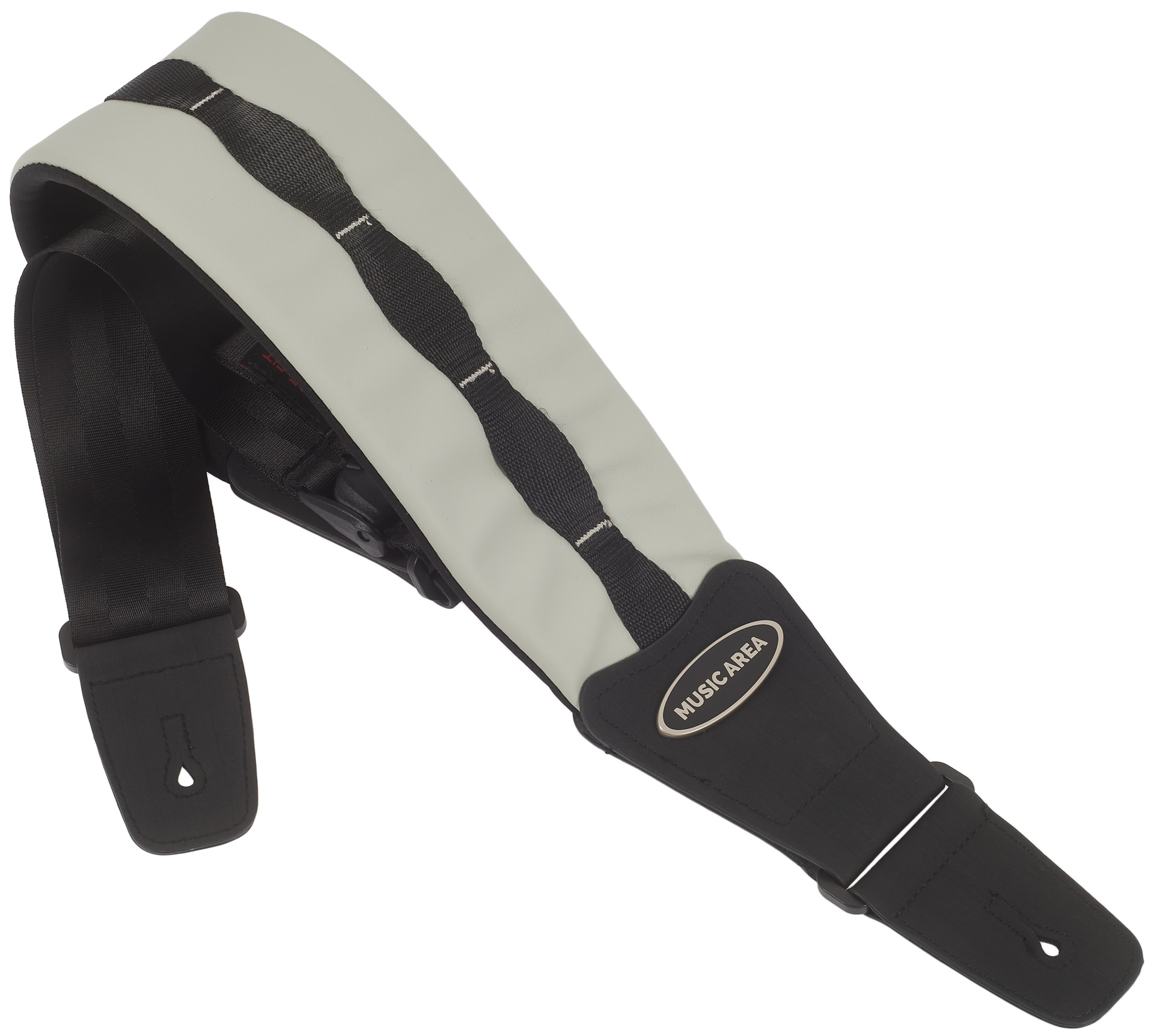 Levně Music Area Strap Gray Wide Long
