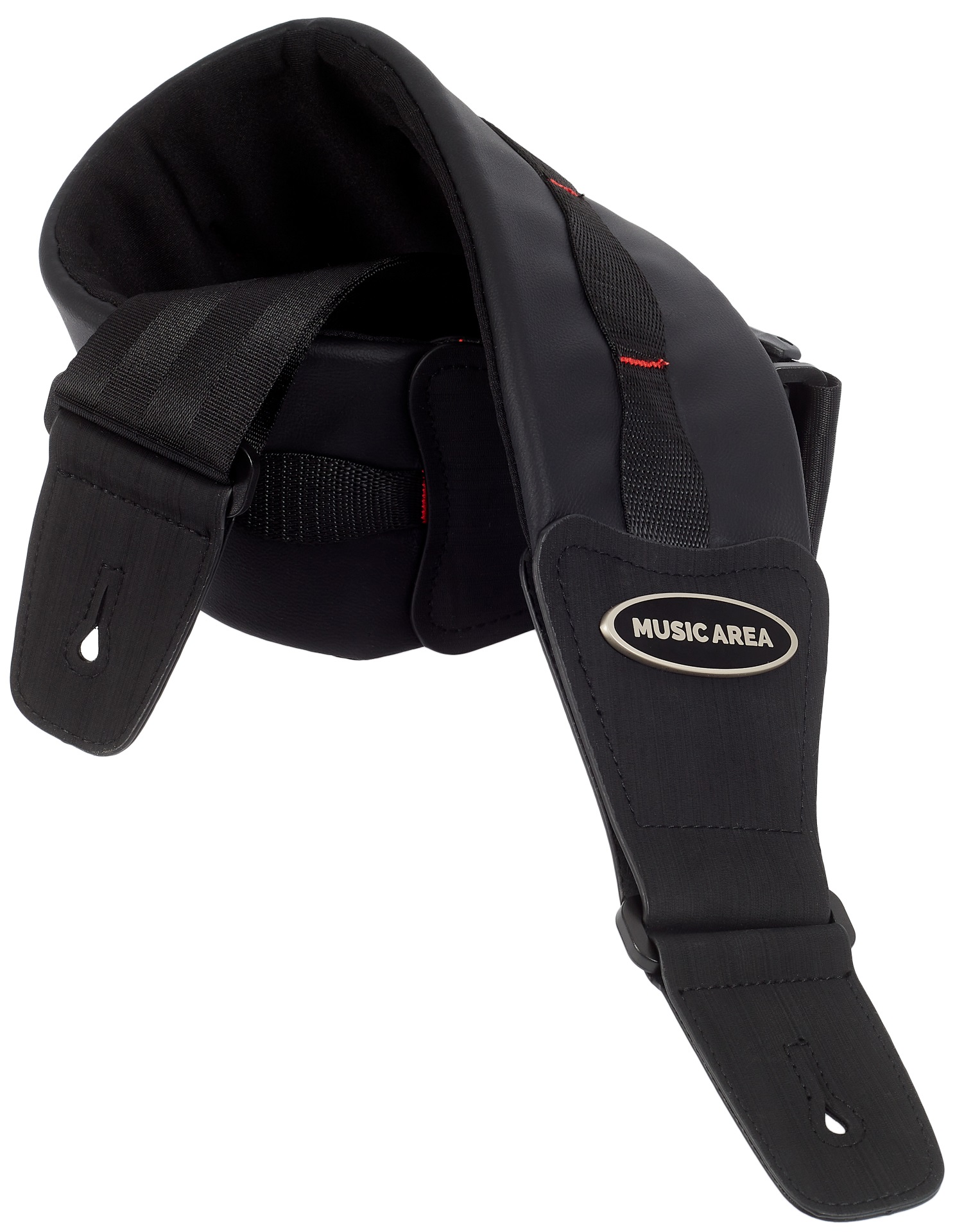 Music Area Strap Black Wide Short (obrázek 3)
