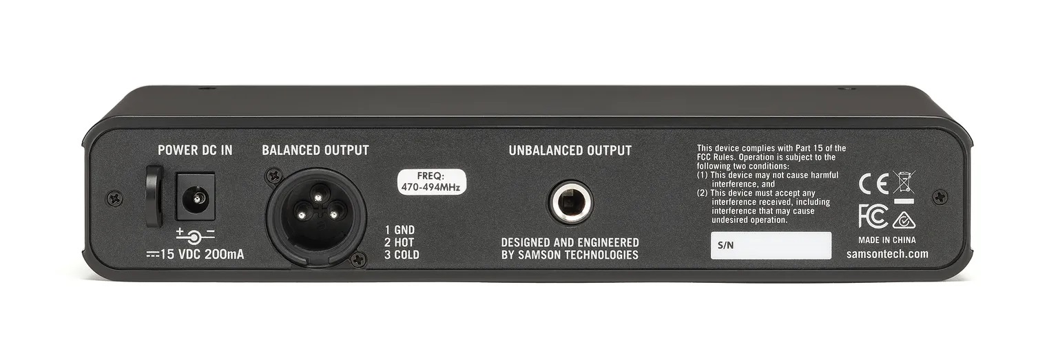 Samson Concert 88x Handheld s Q7 - K (obrázek 5)