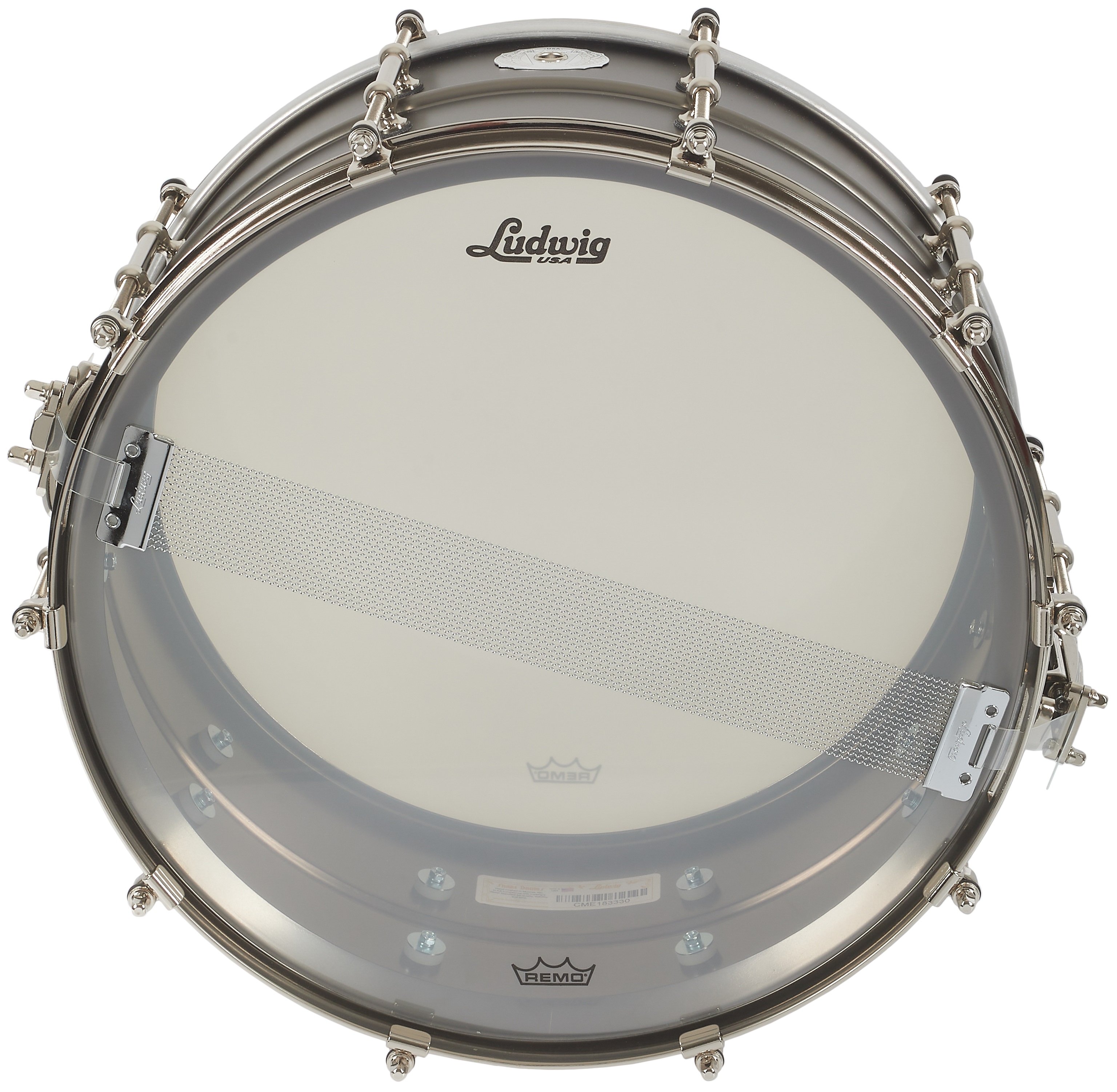 Ludwig 14" x 6,5" Black Beauty Satin Deluxe Limited (obrázek 5)