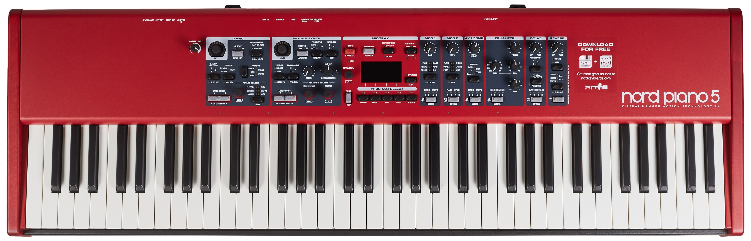 Nord Piano 5 73 (použité)