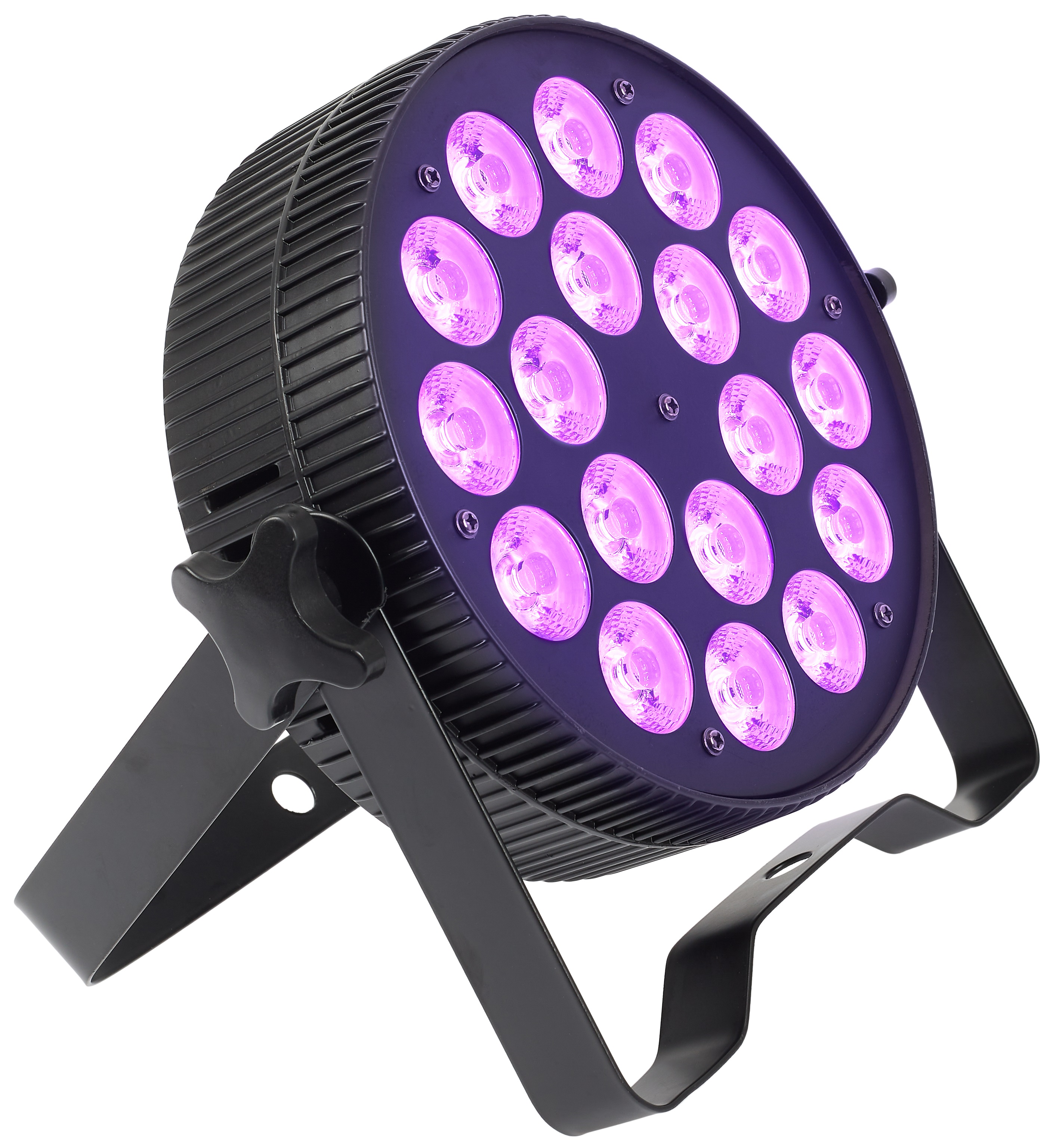 Levně Flash LED PAR 64 18x10W RGBW 4in1 ALU Flat