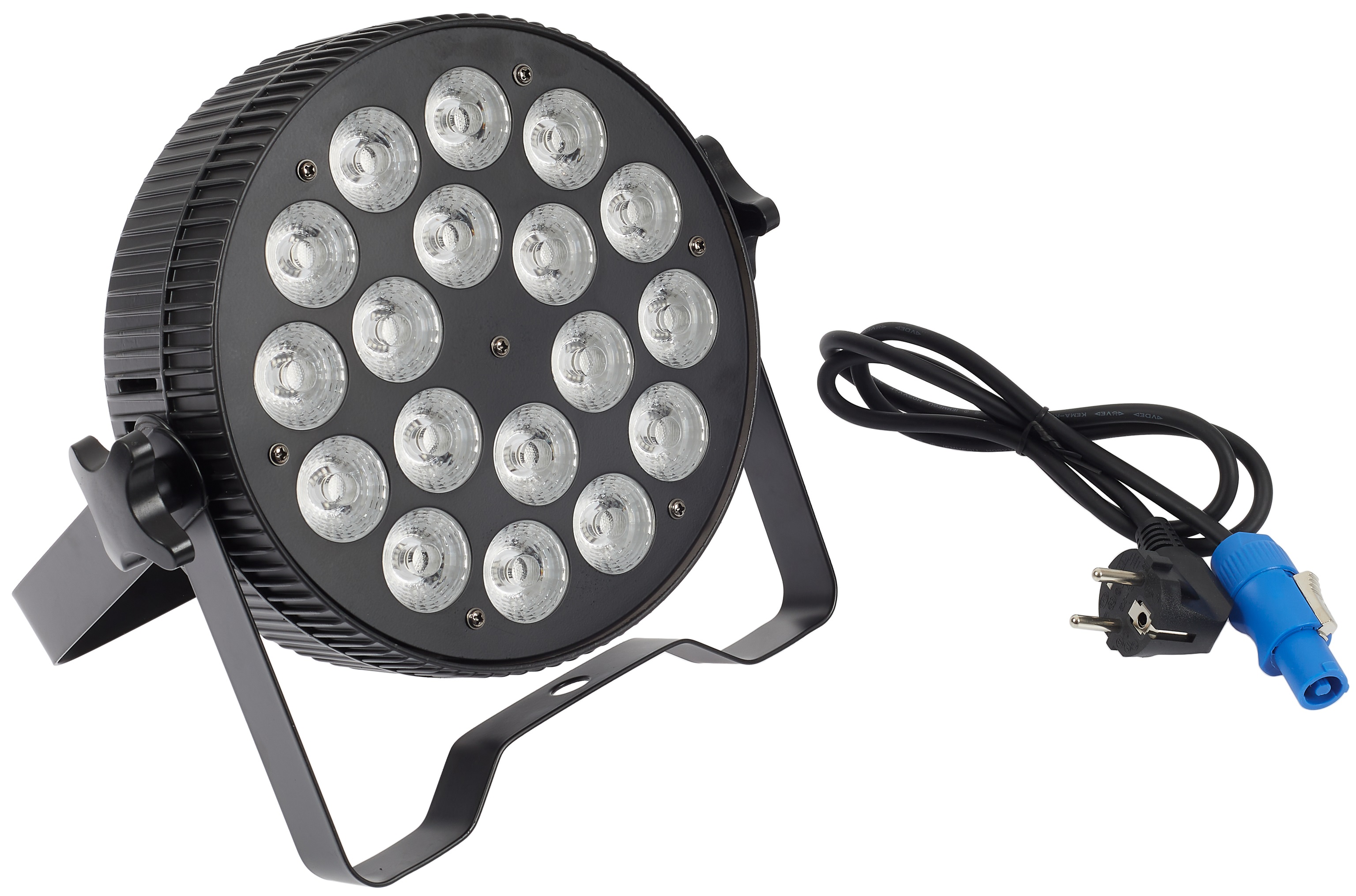 Flash LED PAR 64 18x10W RGBW 4in1 ALU Flat (obrázek 6)