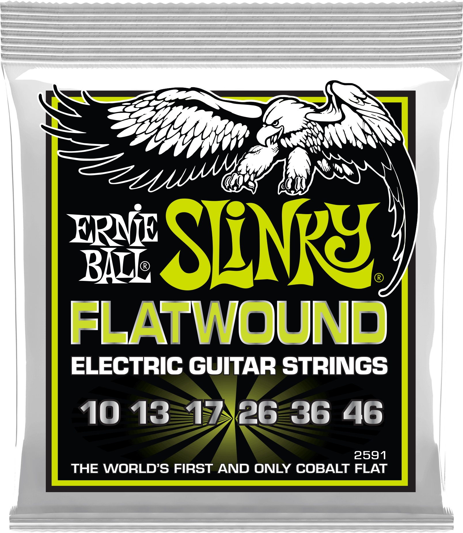Levně Ernie Ball 2591 Regular Slinky Flatwound