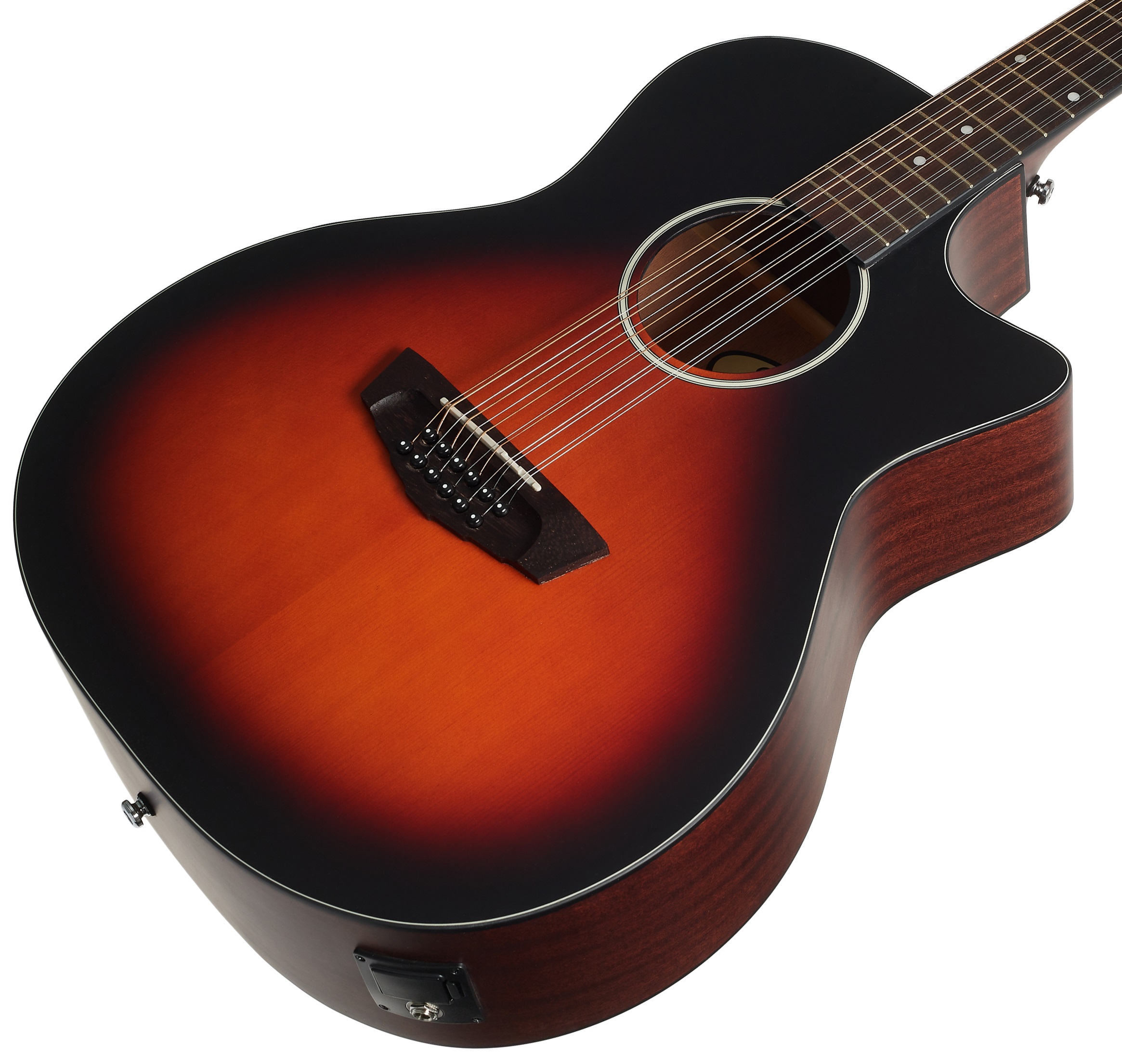 D'Angelico Fulton LS Grand Auditorium 12-String CE Satin Vintage Sunbu (obrázek 3)