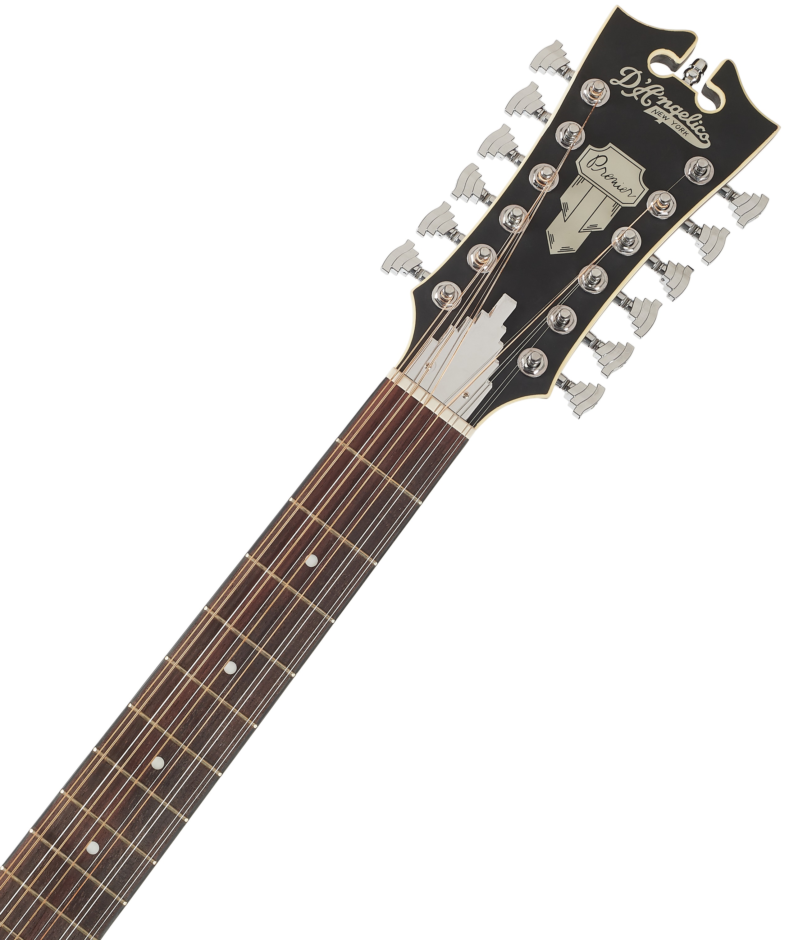 D'Angelico Fulton LS Grand Auditorium 12-String CE Satin Vintage Sunbu (obrázek 5)