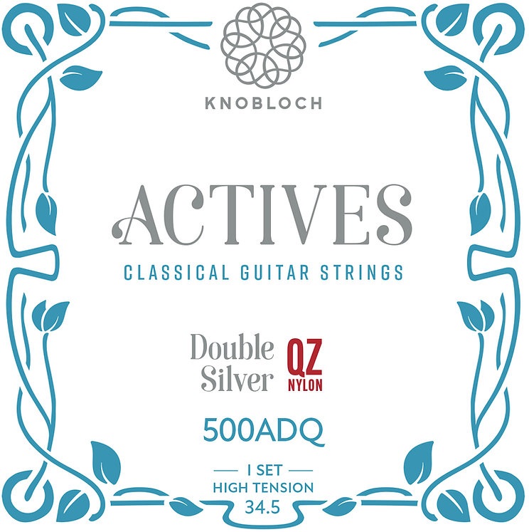 Levně Knobloch ACTIVES Double Silver QZ Nylon High Tension 34.5
