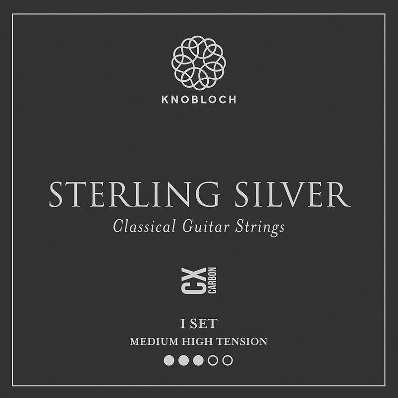 Levně Knobloch STERLING SILVER CX Carbon Medium-High Tension 34.0
