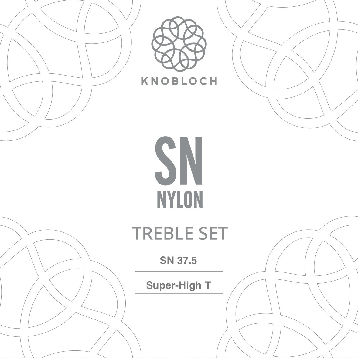 Levně Knobloch ACTIVES SN Nylon Treble Set Super High Tension 37.5