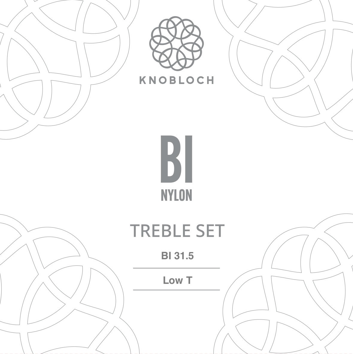 Levně Knobloch BI Nylon Treble Set Low Tension 31.5