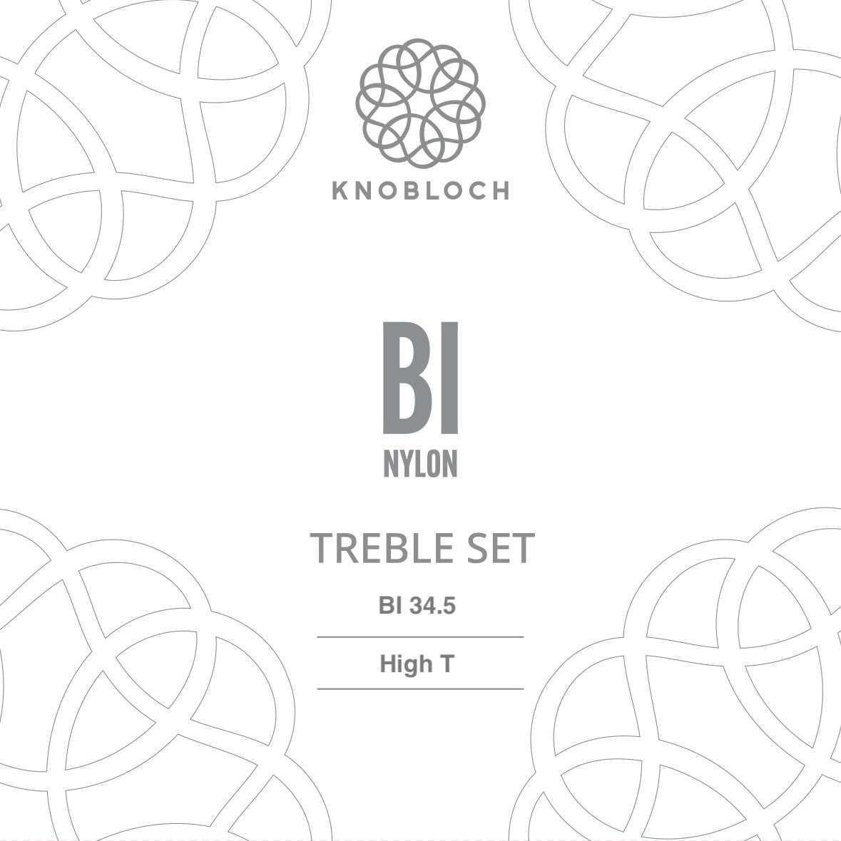 Levně Knobloch BI Nylon Treble Set High Tension 34.5