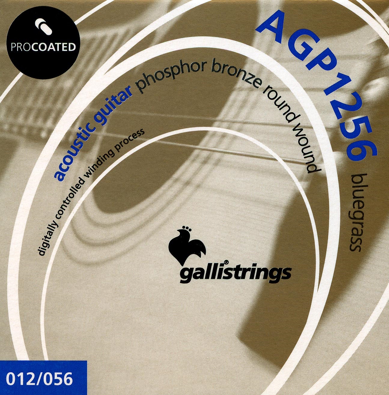 Galli AGP1256 PROcoated Phosphor Bronze Bluegrass