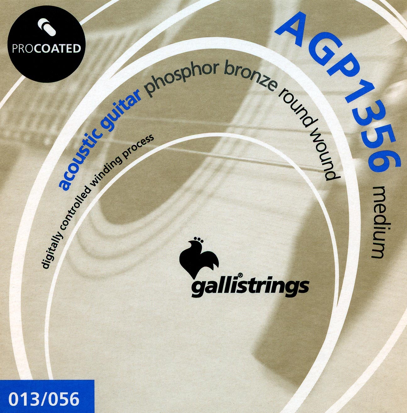 Galli AGP1356 PROcoated Phosphor Bronze Medium