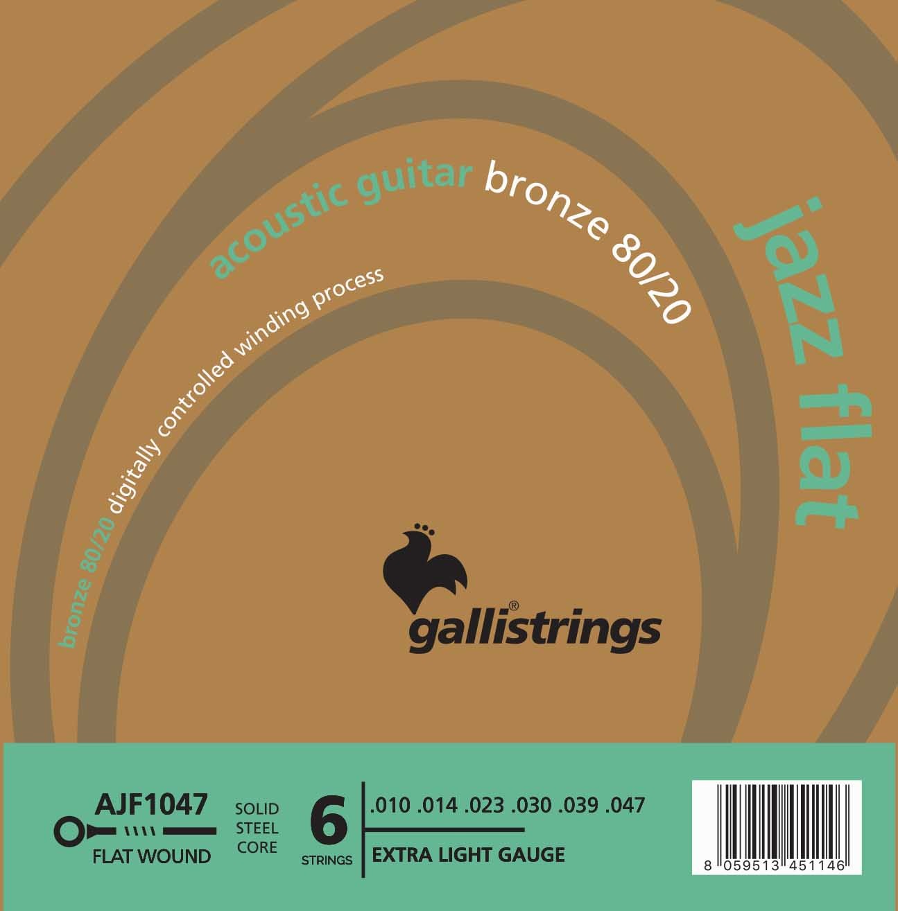 Galli AJF1047 Jazz Flat Extra Light